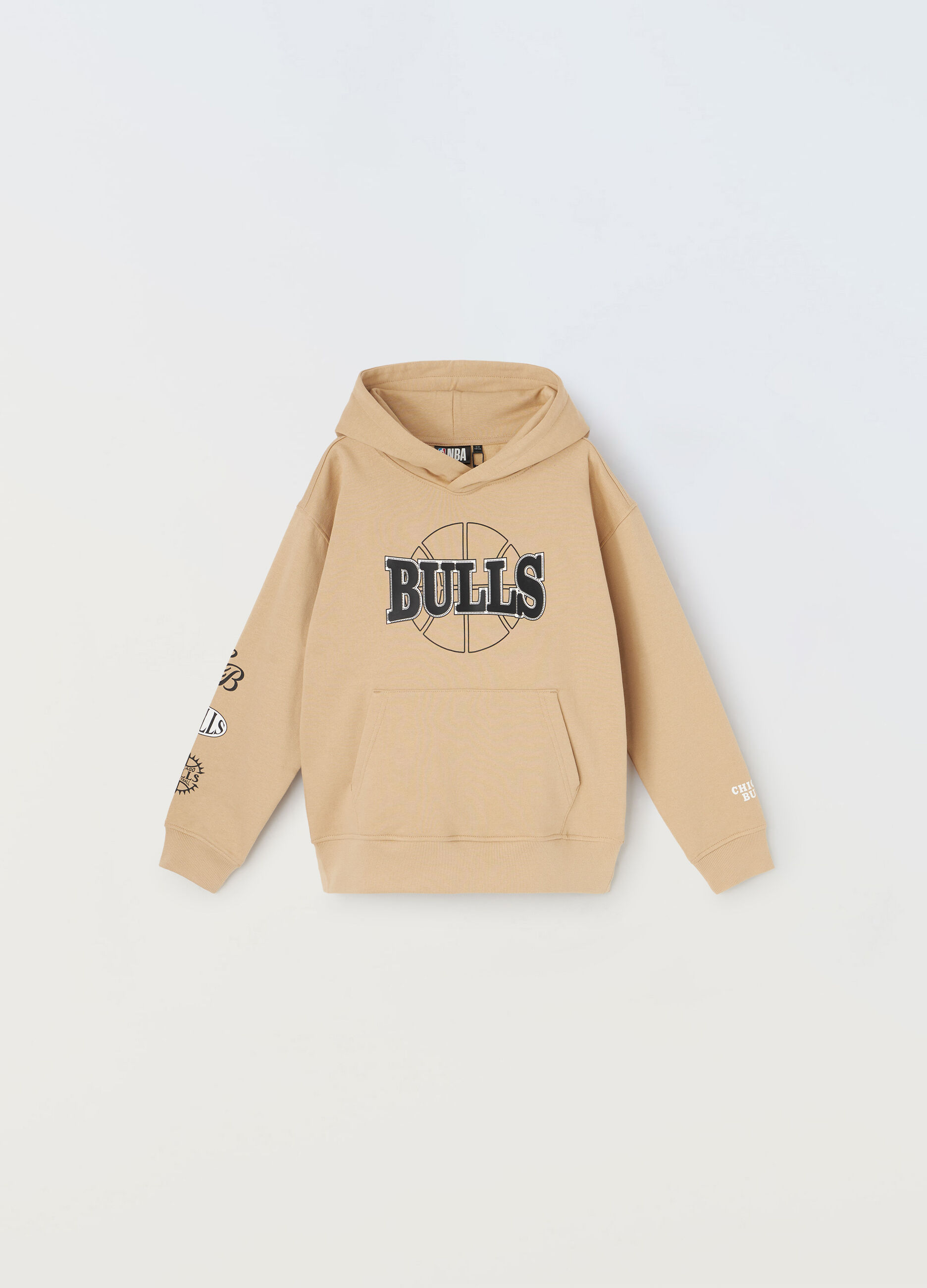 Felpa NBA con cappuccio in french terry in puro cotone ragazzo_0