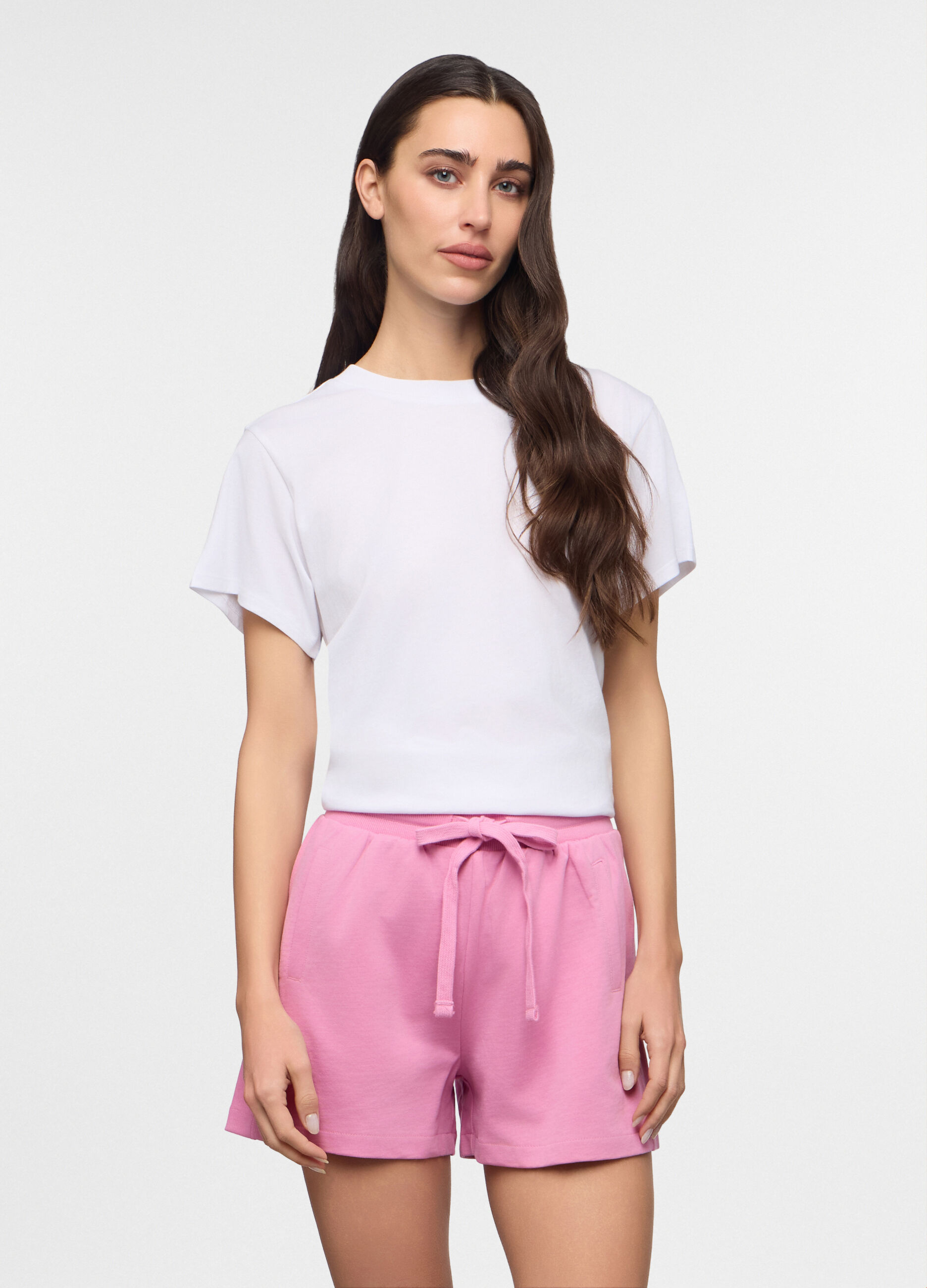 T-shirt girocollo donna_0