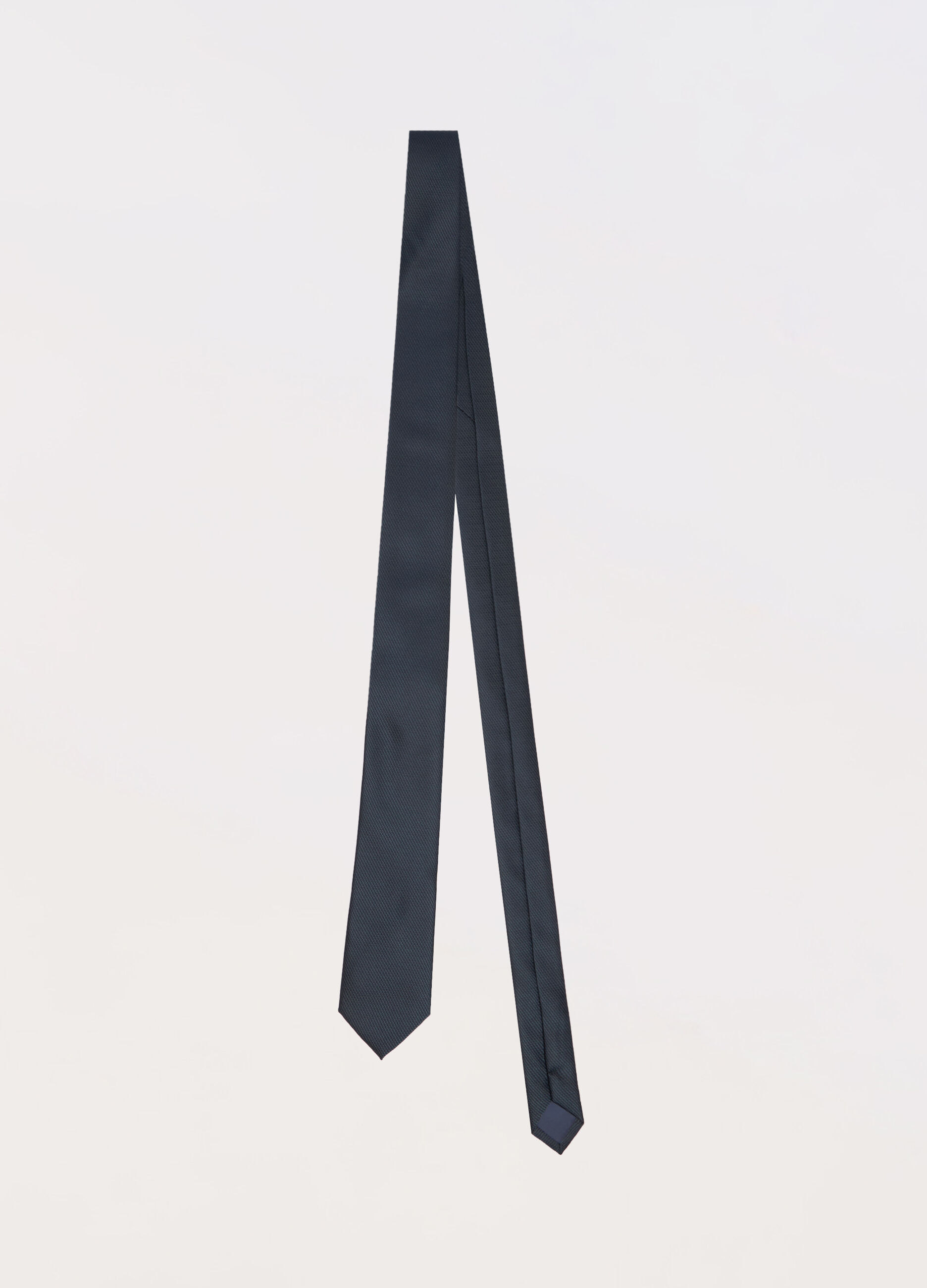 Cravatta slim effetto tridimensionale uomo_0