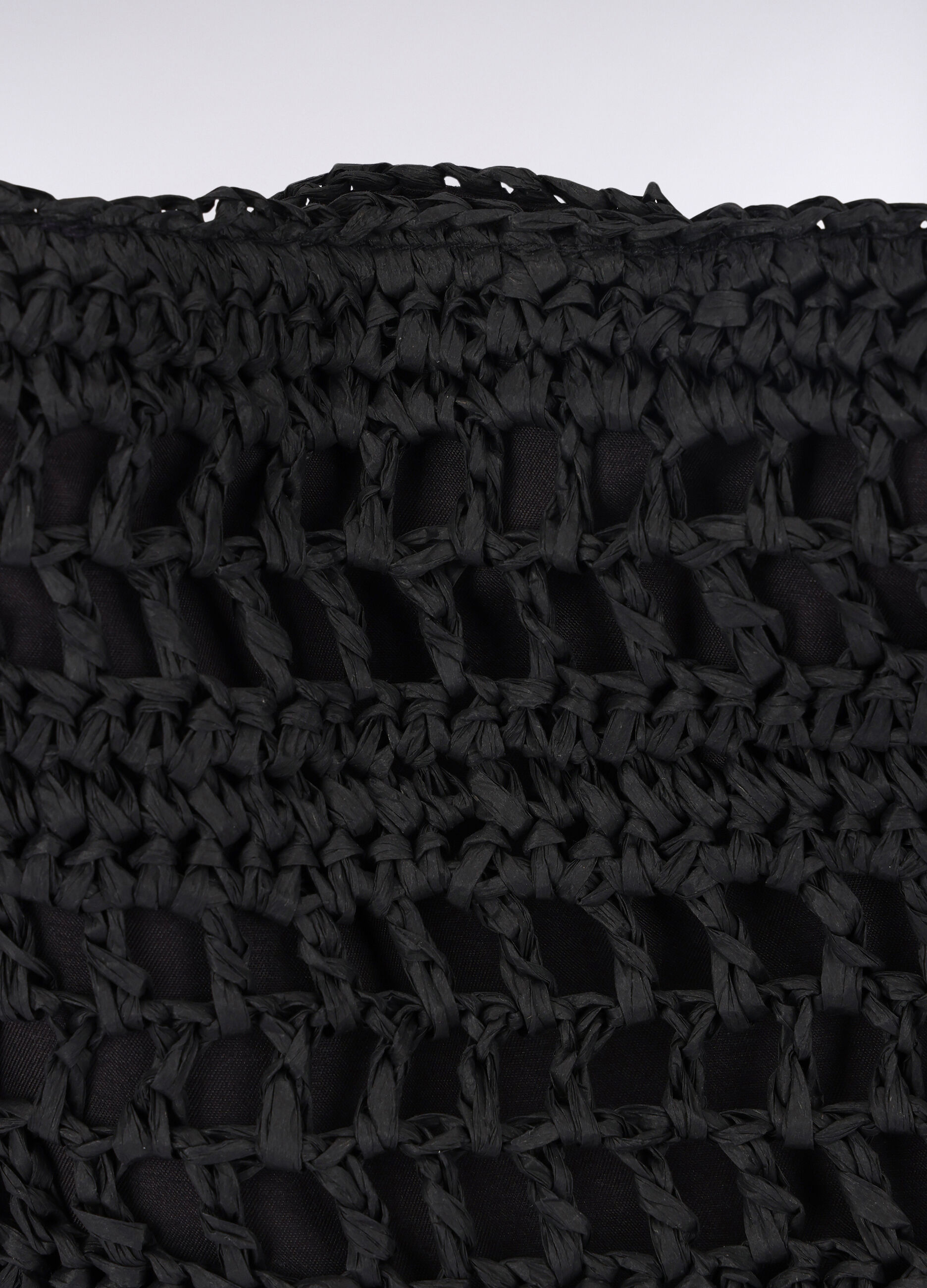 Borsa a spalla in carta tessile donna_1