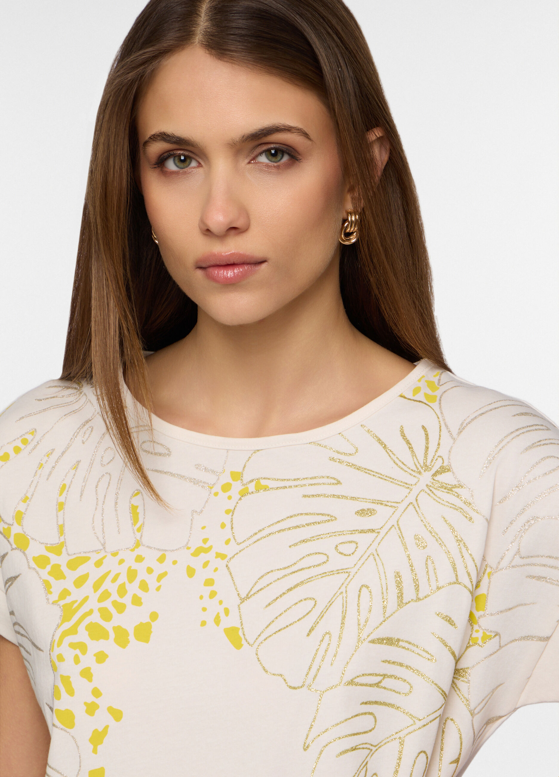 T-shirt girocollo donna_2