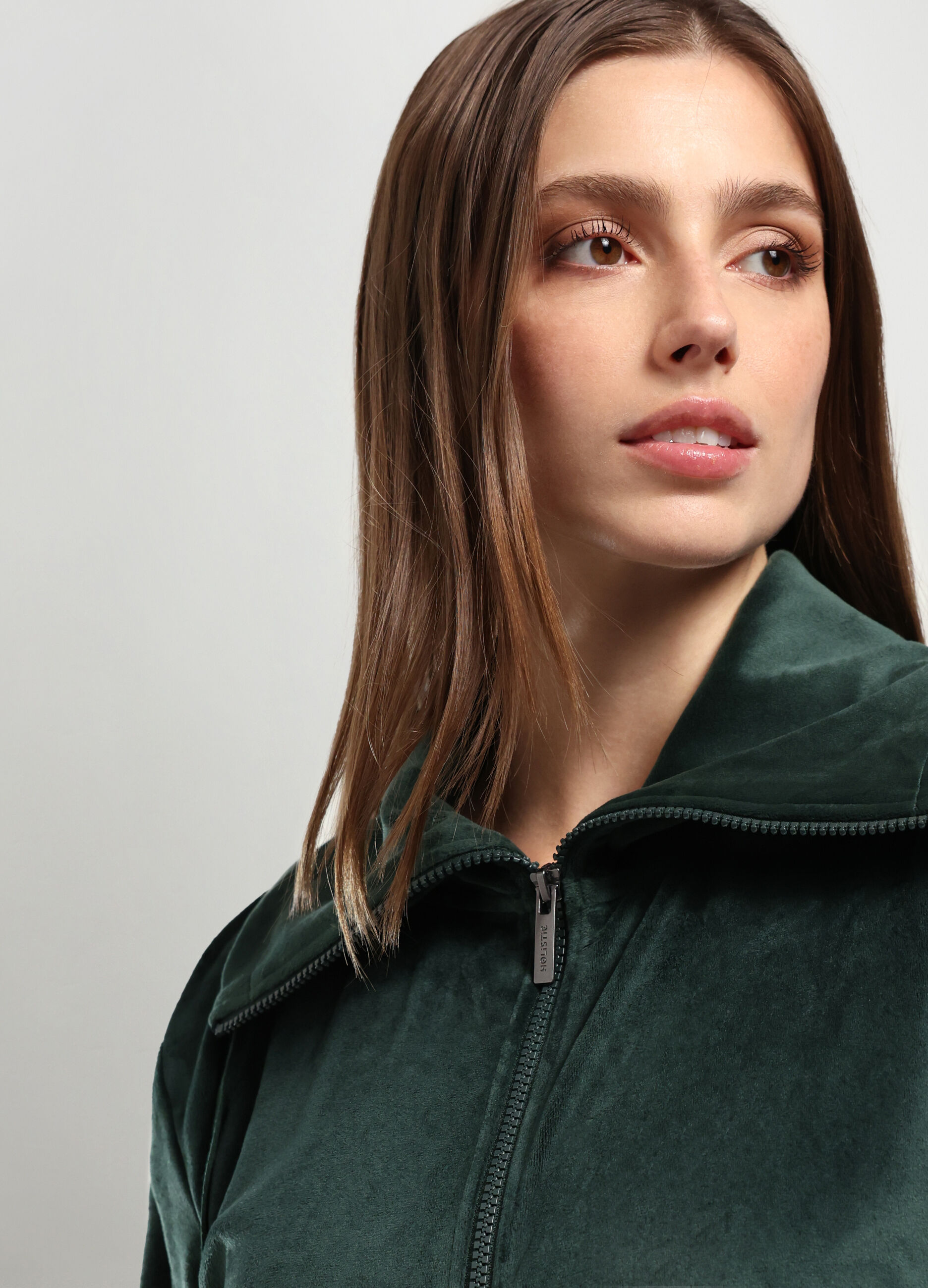 Felpa in ciniglia donna_2