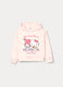 Felpa Hello Kitty con cappuccio misto cotone bambina_0