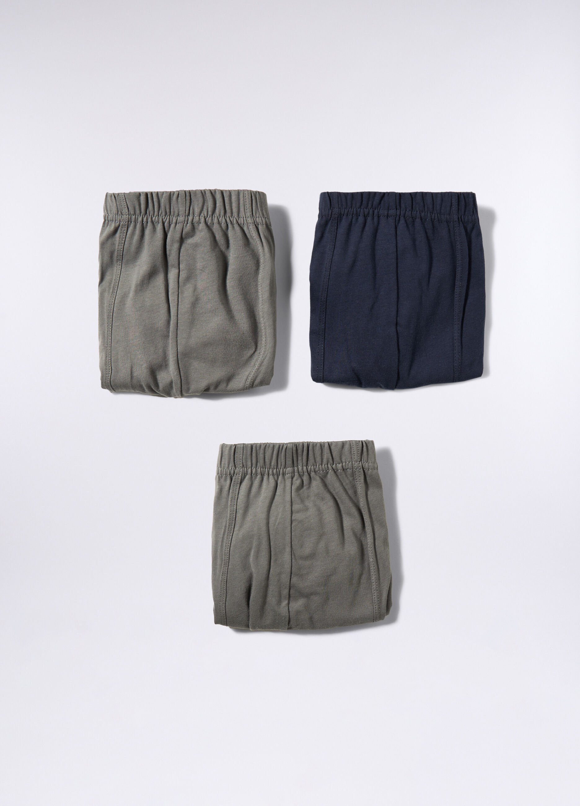 3 pack boxer in cotone con elastico uomo_1