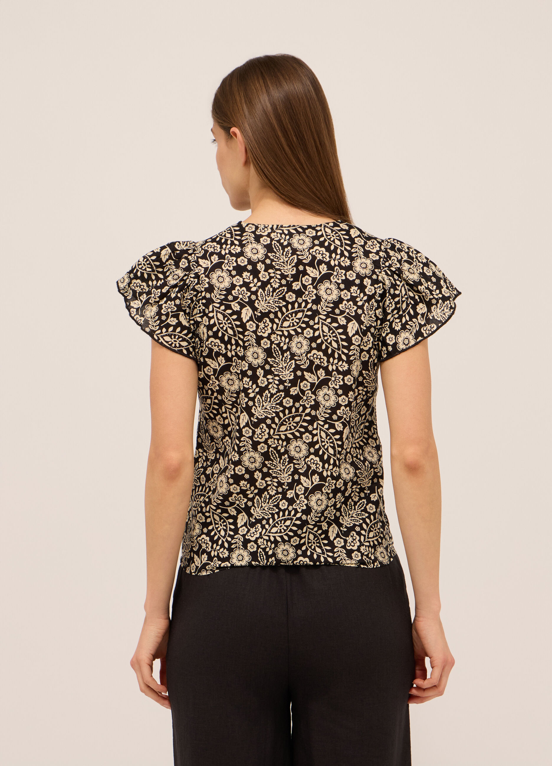 Blusa in puro cotone voile donna_1