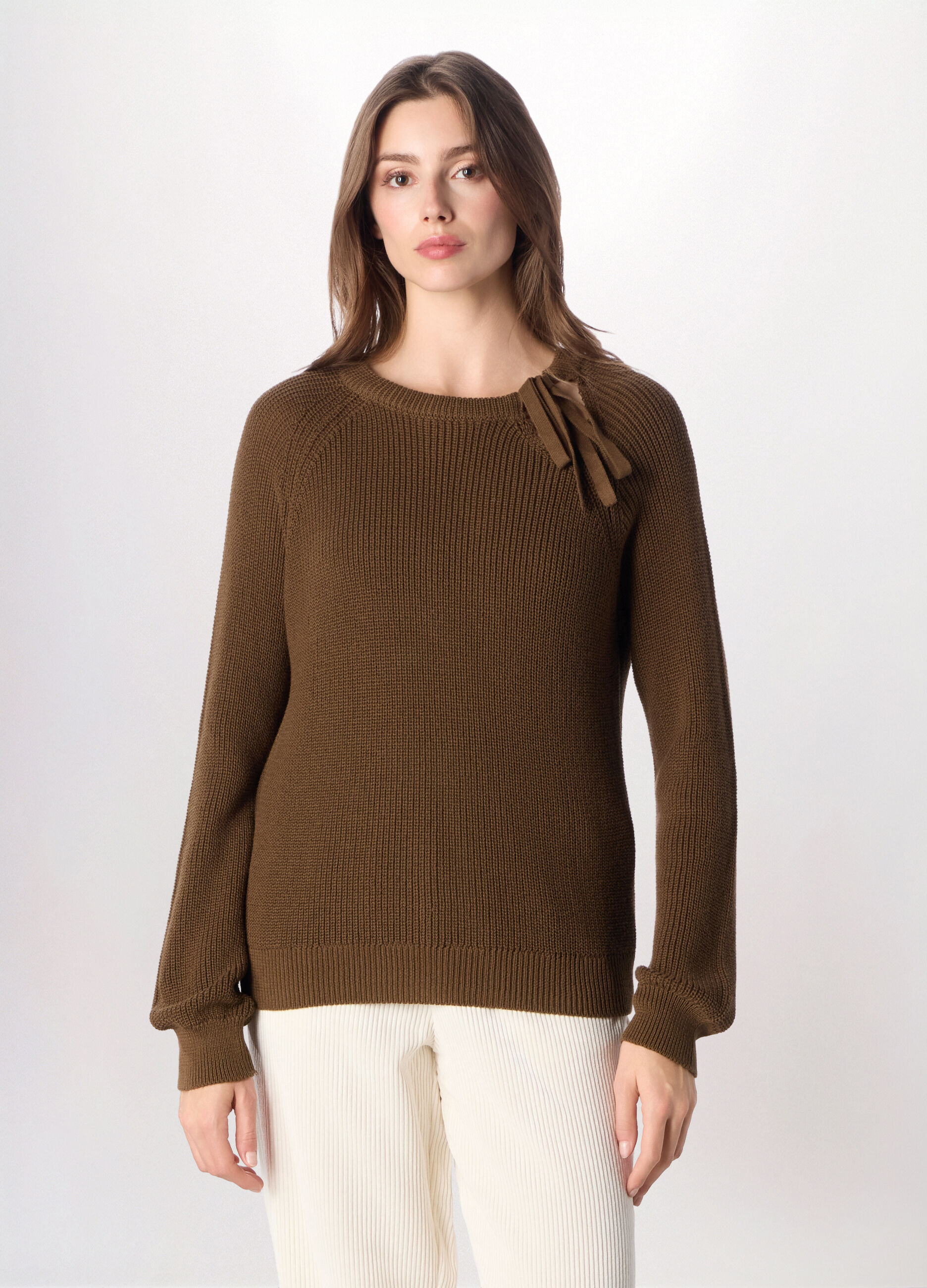 Tricot misto cotone donna_0