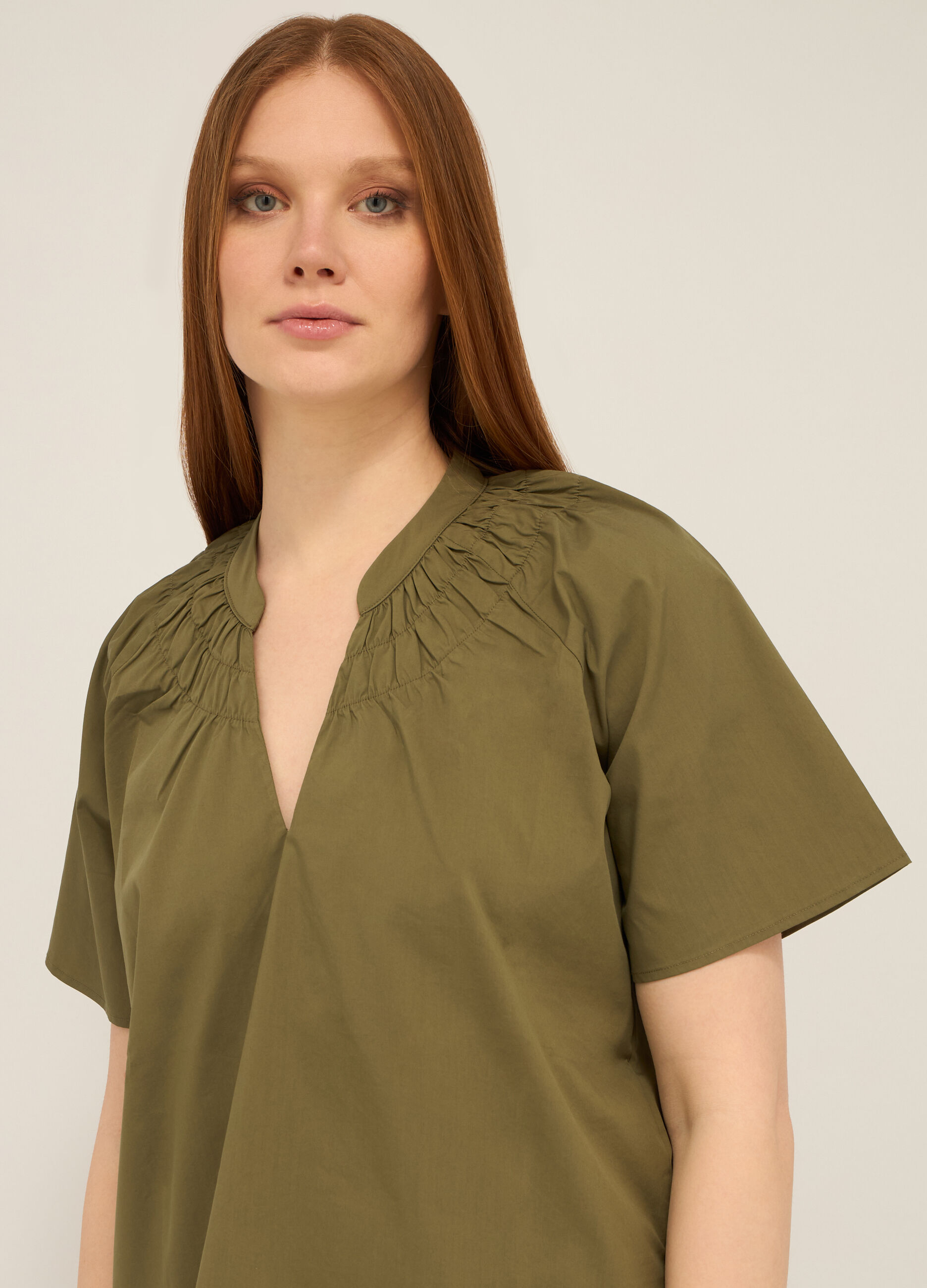 Blusa in misto cotone donna_2