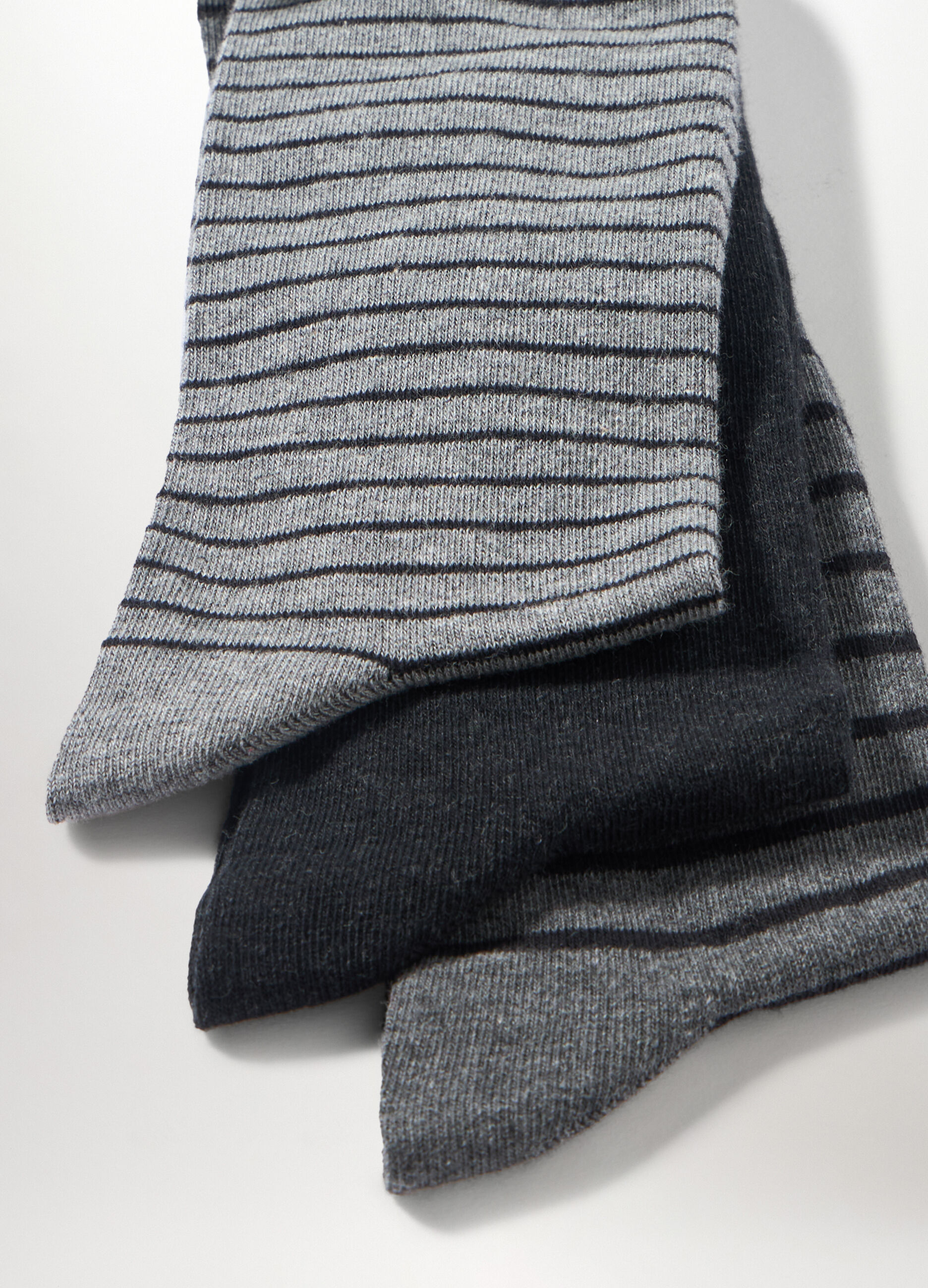 3 Pack calze lunghe in misto cotone uomo_1