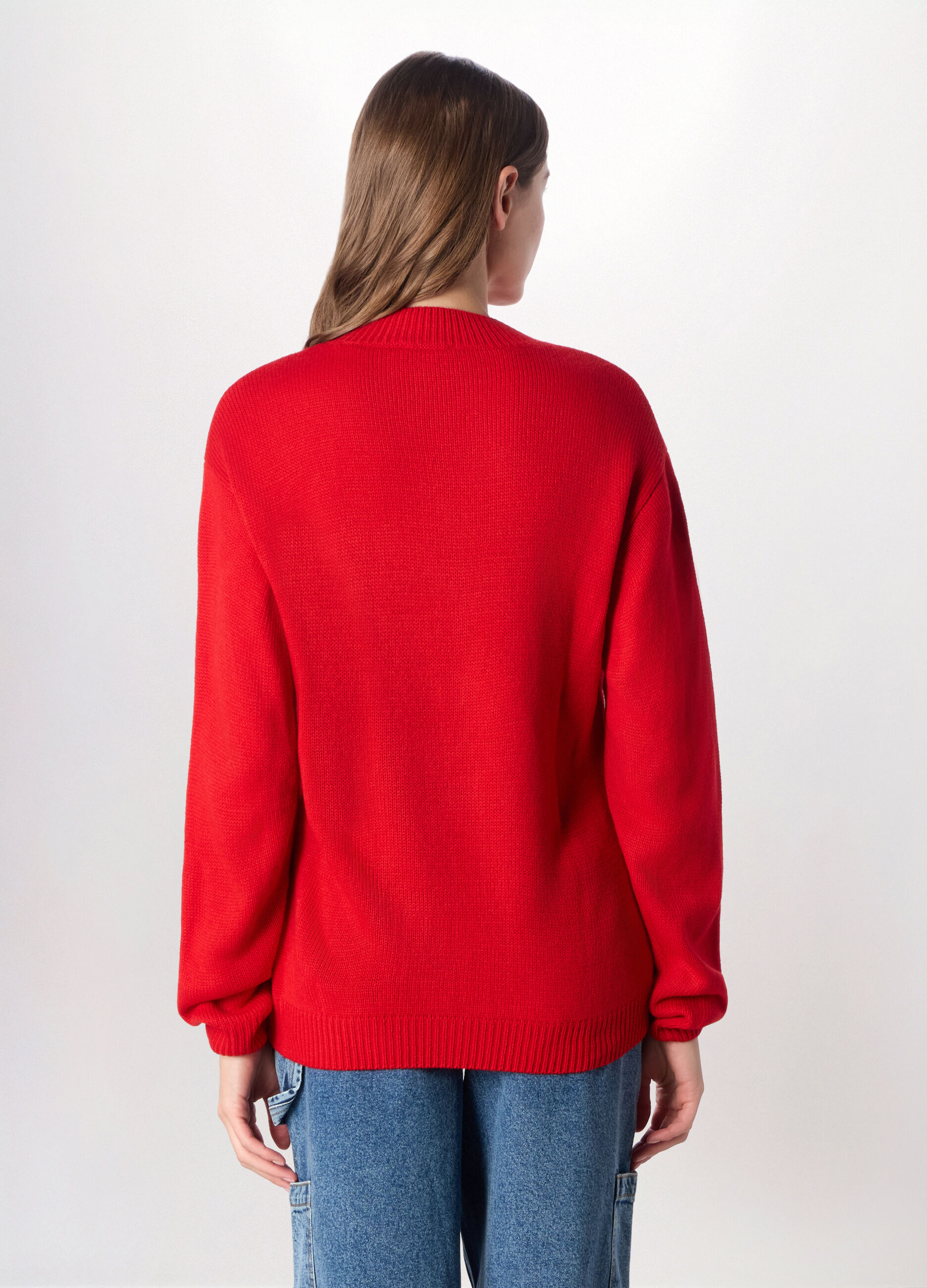 Girocollo tricot natalizio donna_1