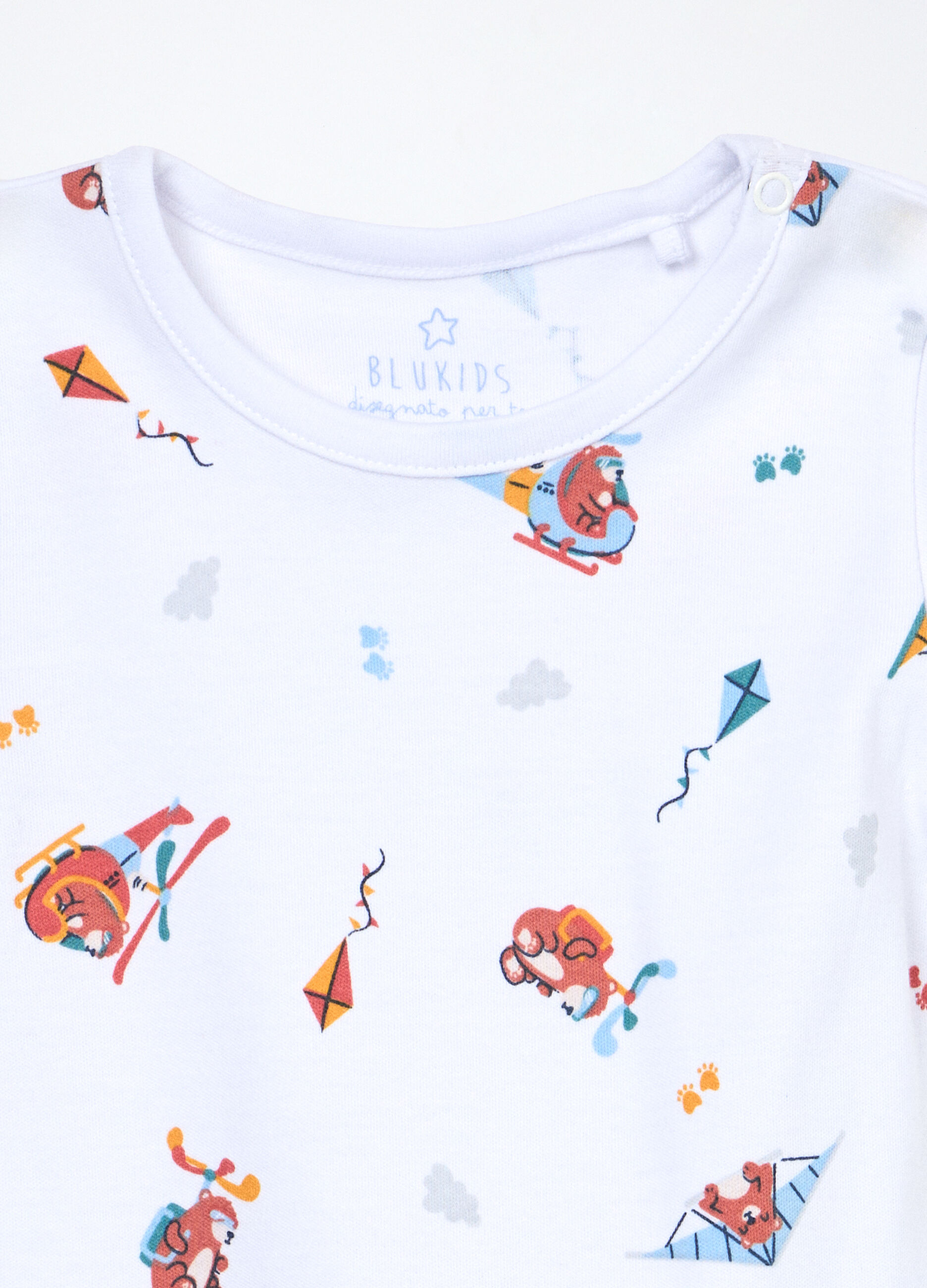 Pack 3 body in interlock di puro cotone neonato_2