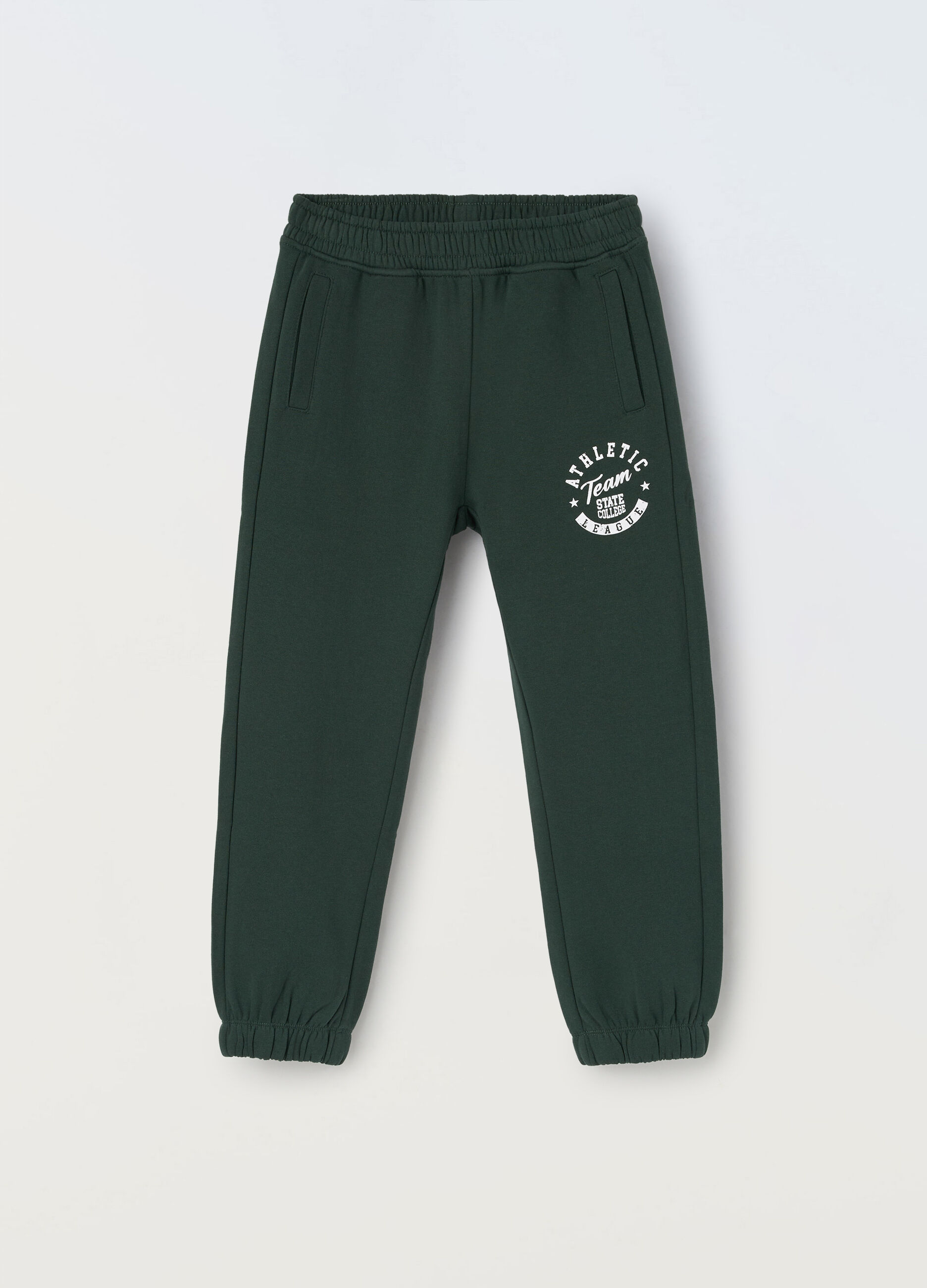 Jogger in misto cotone ragazzo_0