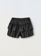 Shorts in eco pelle bambina_0