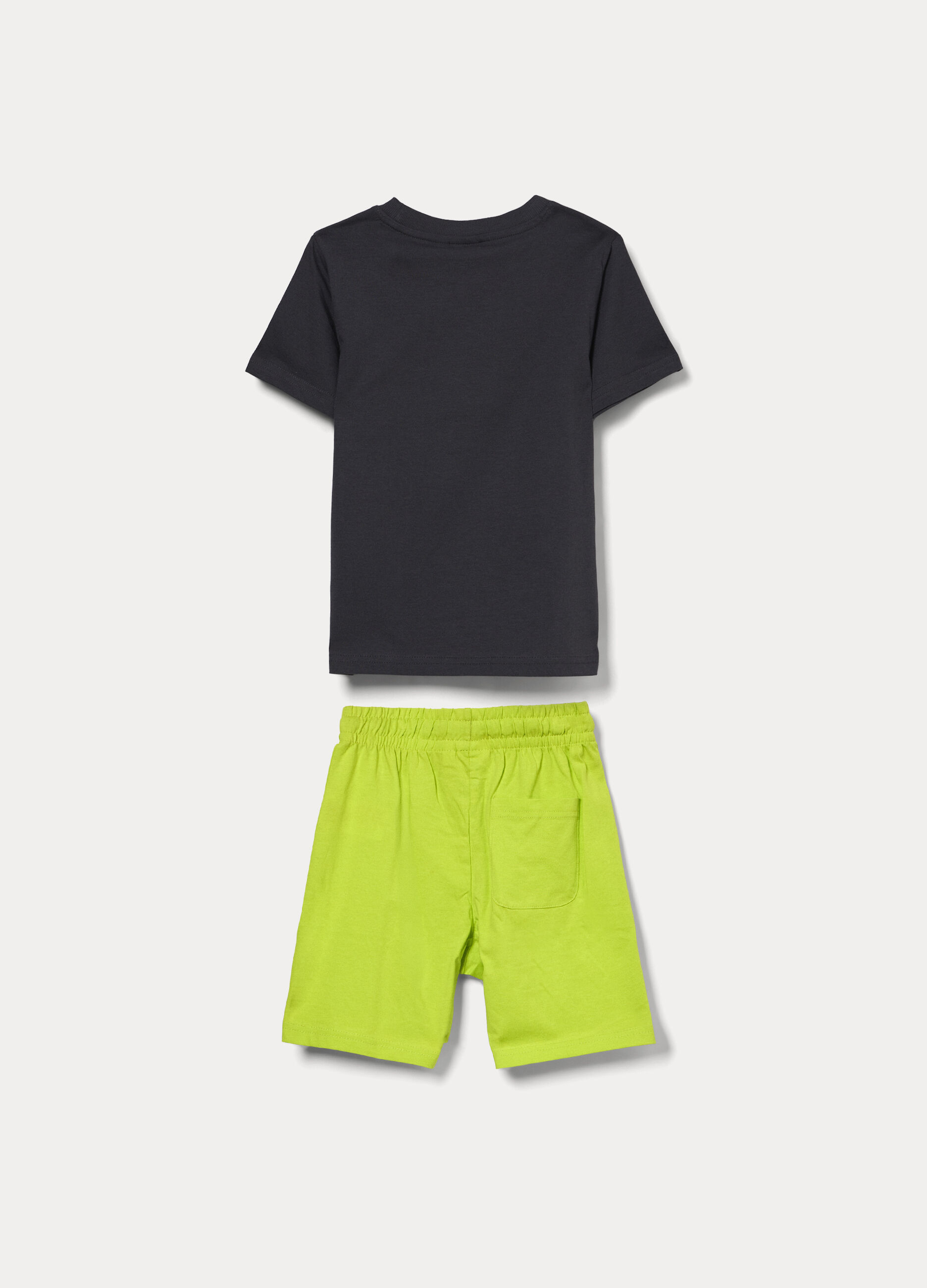 Jogging set in jersey di puro cotone bambino_1