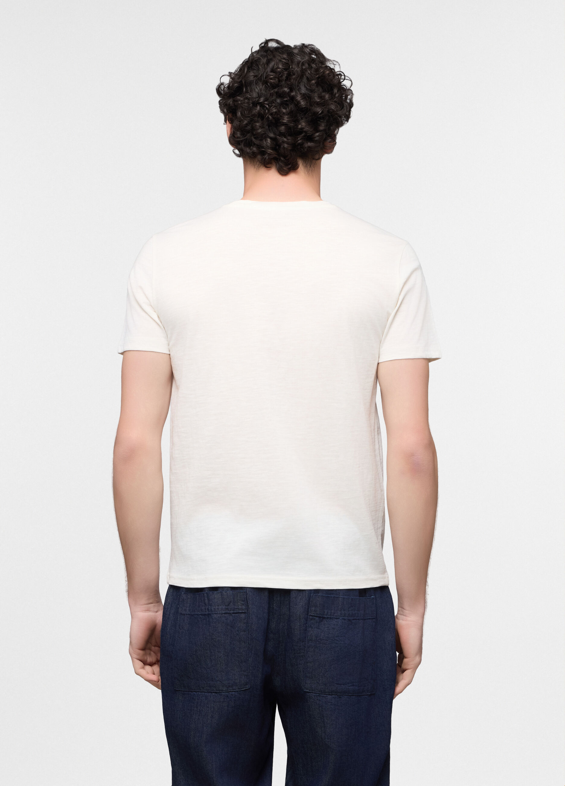 T-shirt girocollo stampa Bushido uomo_1