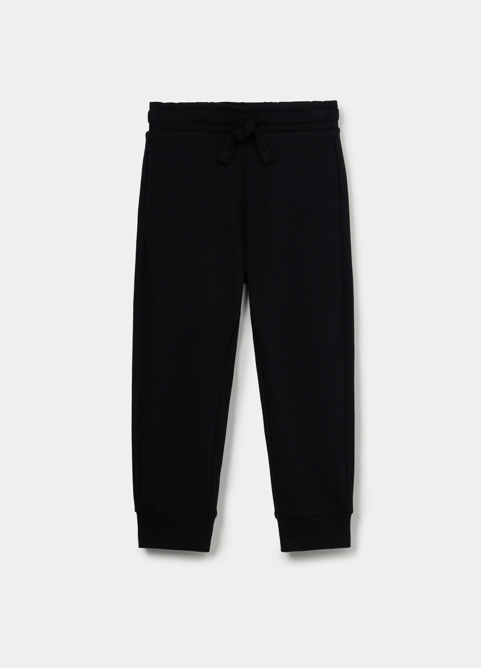 Jogger in french terry di puro cotone bambino_0