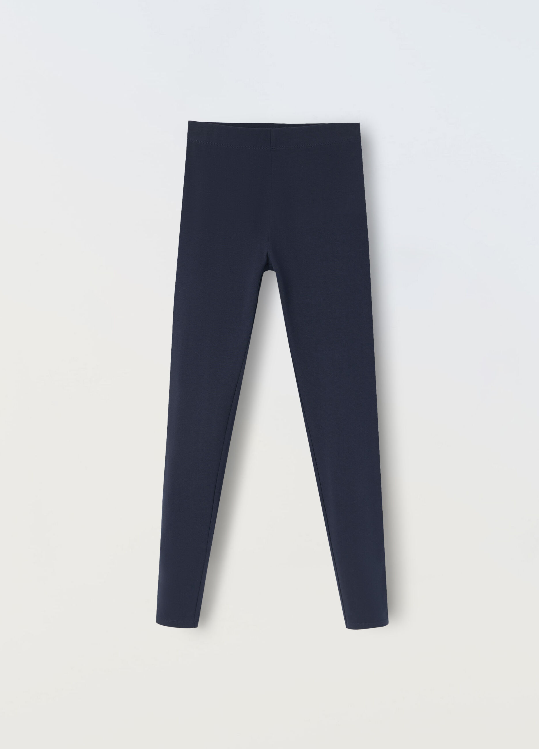 Leggings in cotone stretch ragazza_0