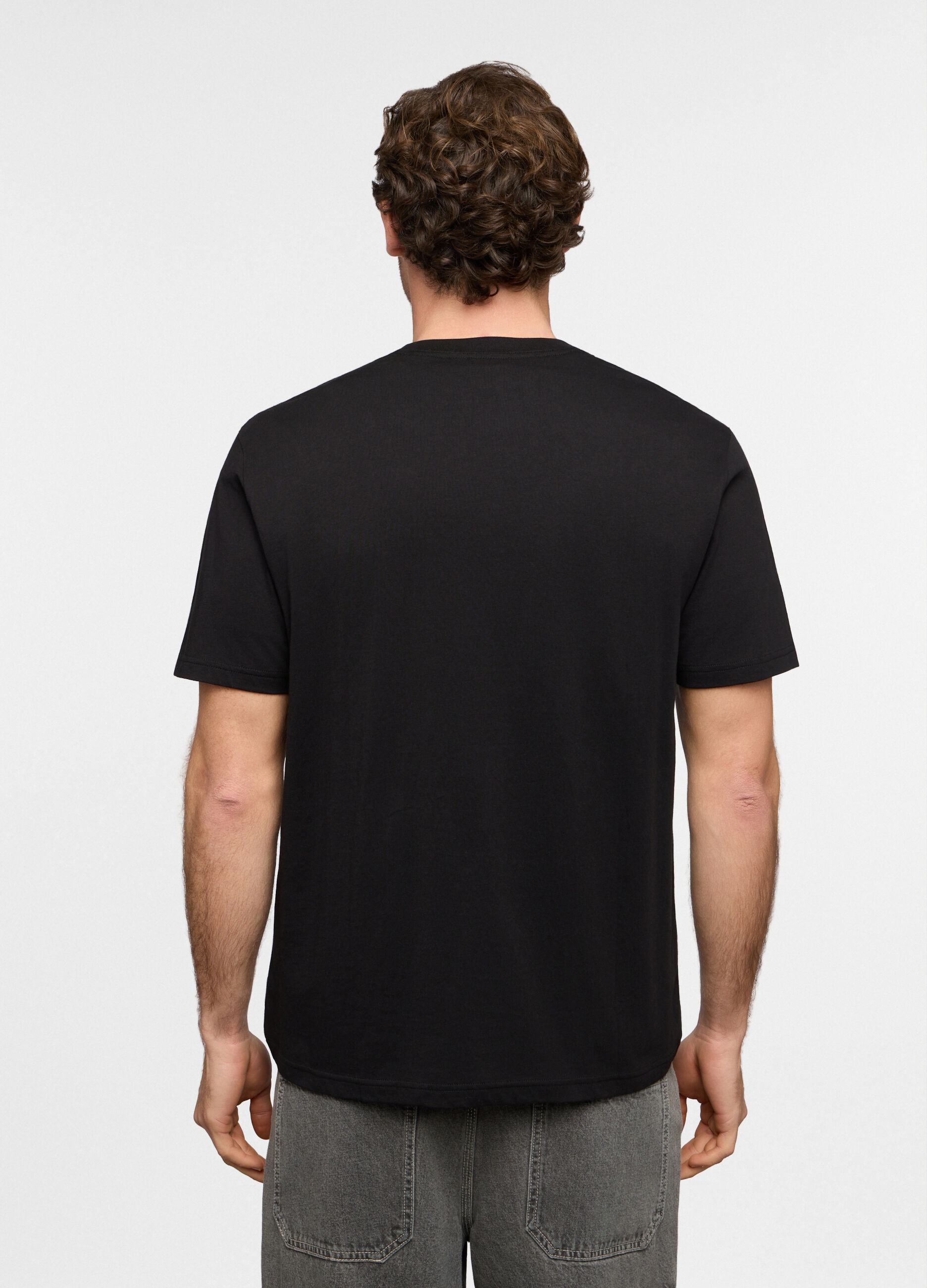 T-shirt girocollo con stampa Guns n' Roses uomo_1