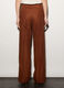Pantaloni chino regular fit misto lino donna_2