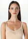 Canotta intima in cotone stretch con pizzo donna_2