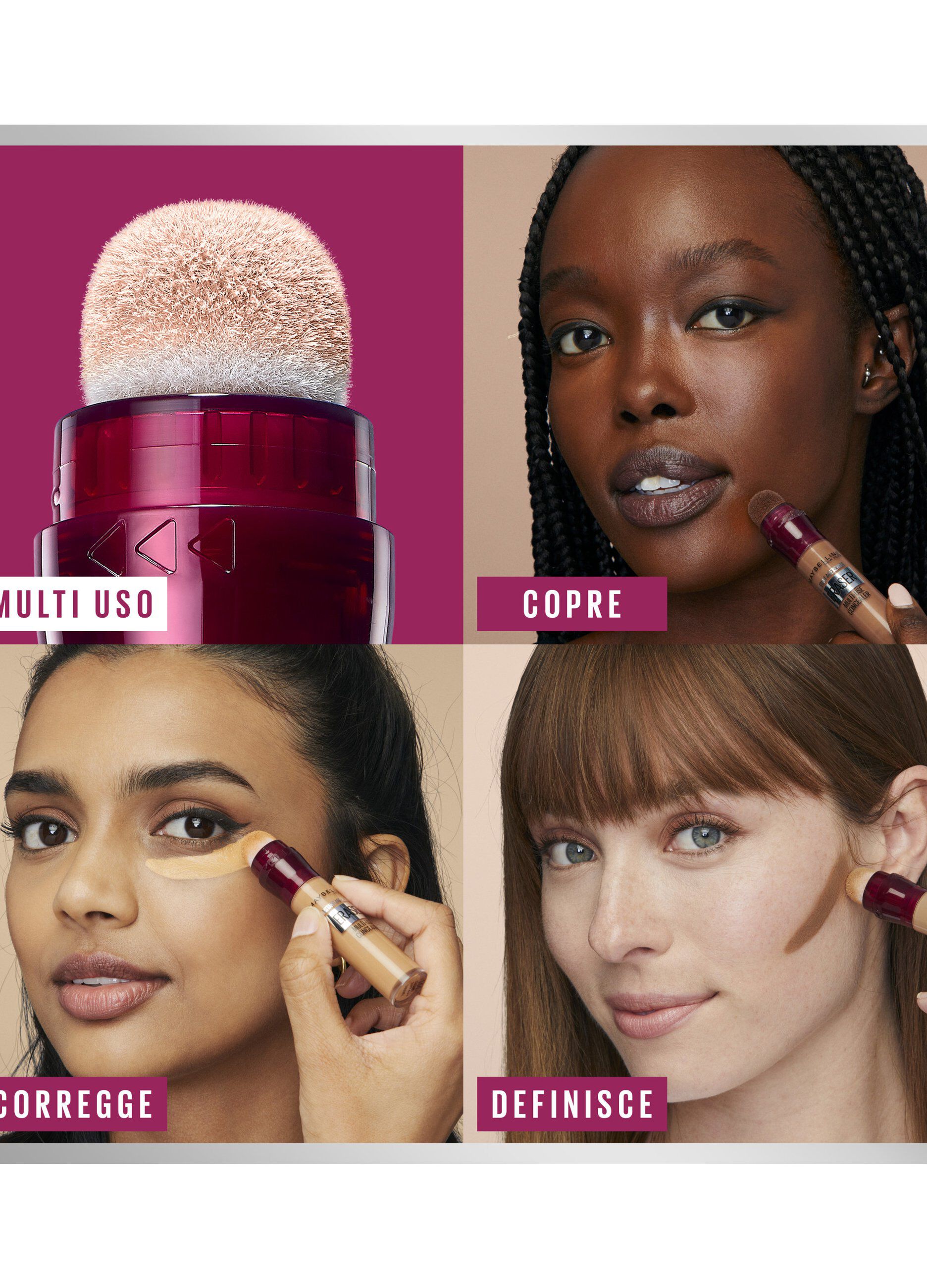 Maybelline New York Correttore Liquido Il Cancella Età, con Bacche di Goji e Haloxyl, Copre Occhiaie e Piccole Rughe, 121 Light Honey, 6.8 ml.