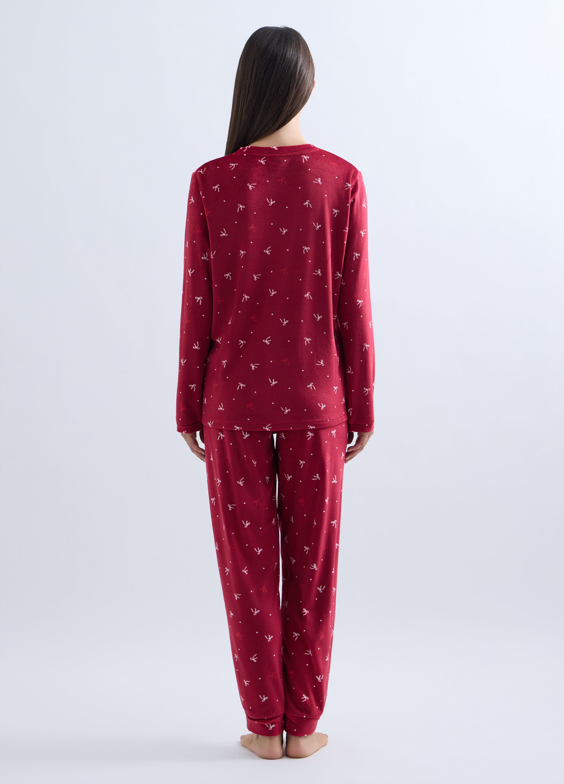 Set pigiama velour stretch donna_1