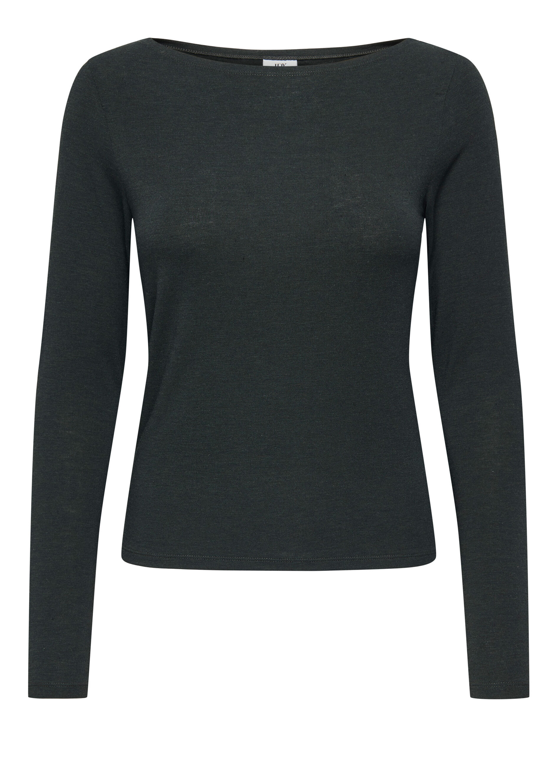 T-shirt con scollo a barchetta donna_4