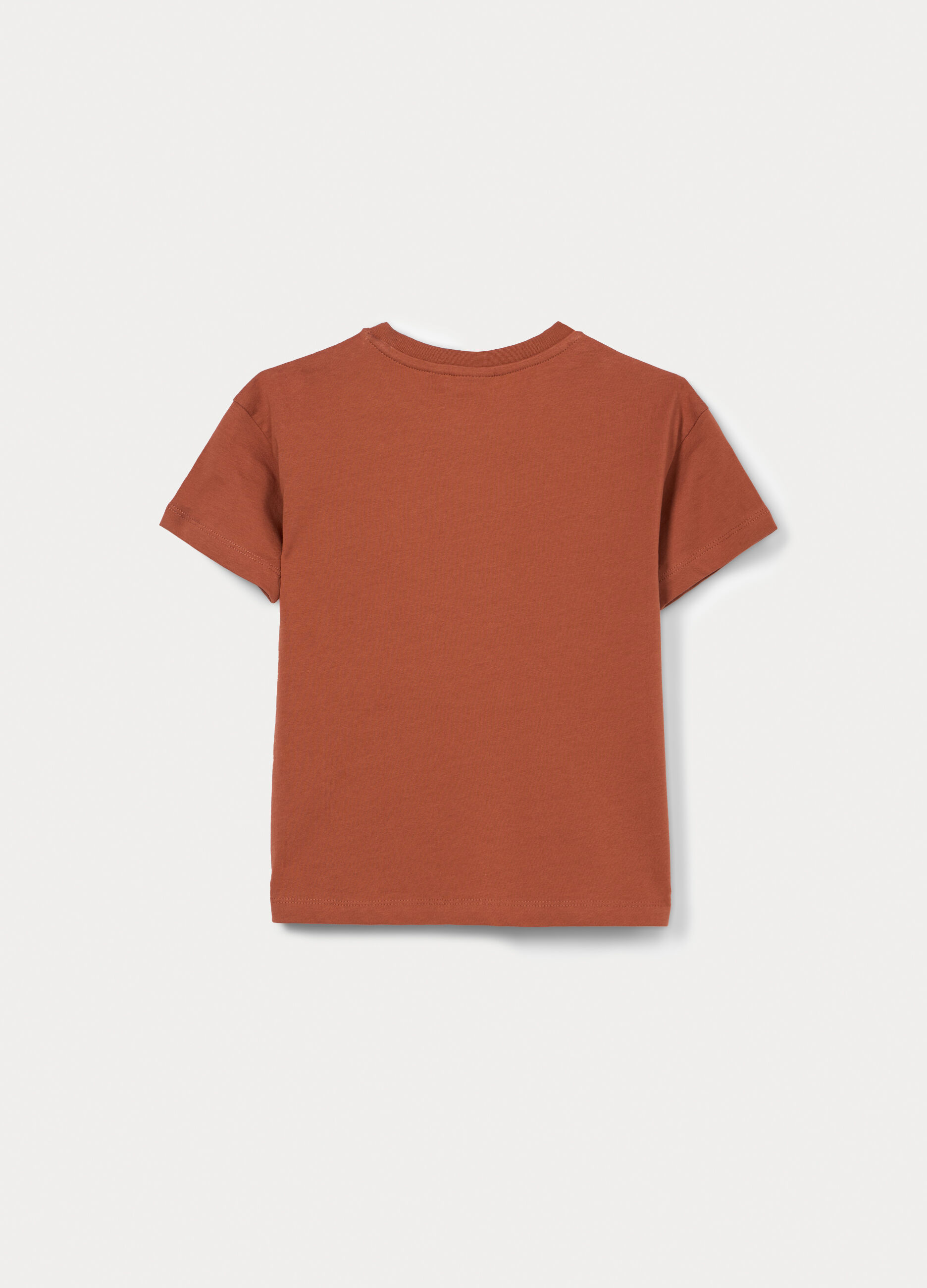 T-shirt girocollo in jersey bambino_1