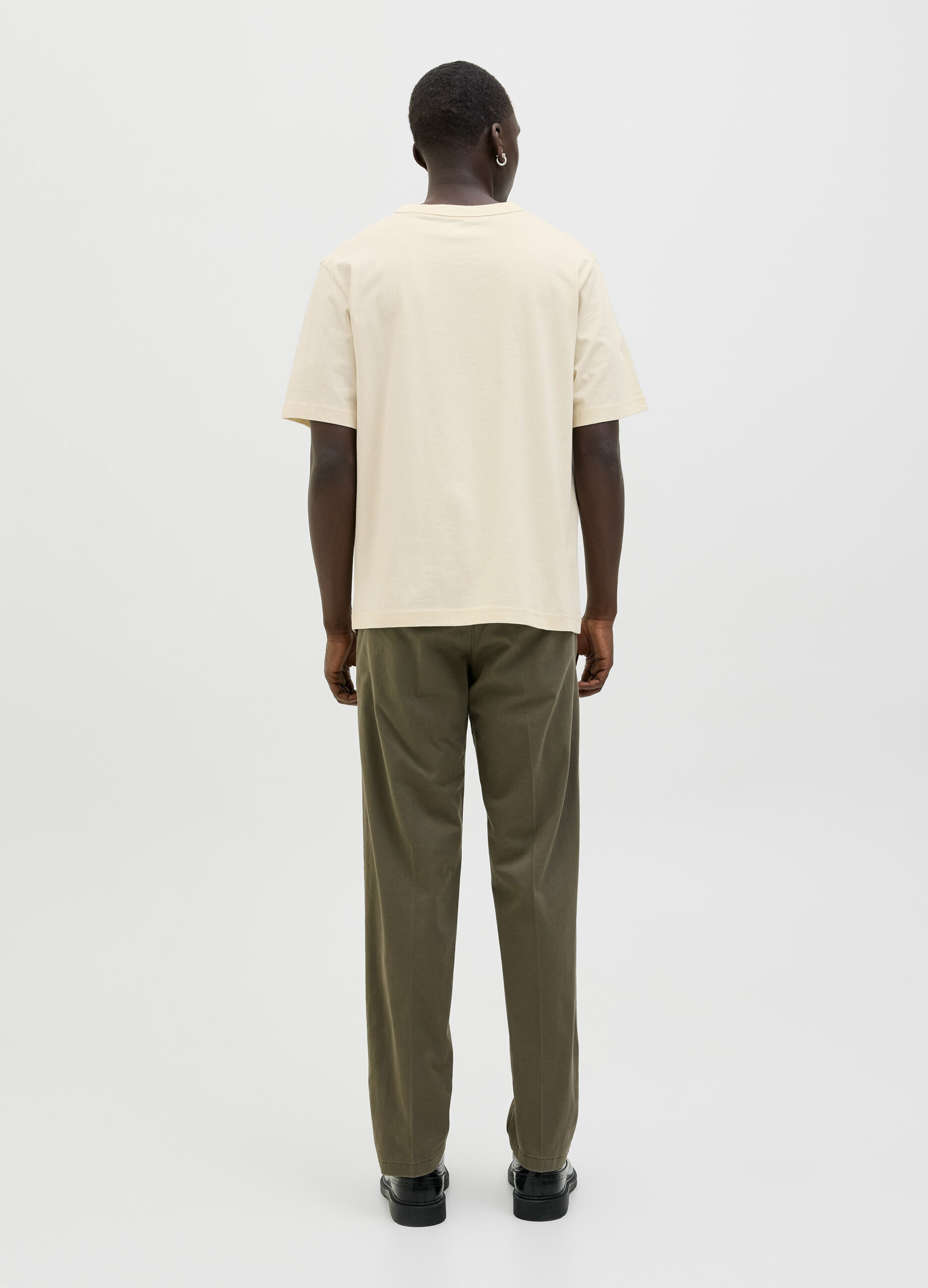 T-shirt in jersey di cotone uomo