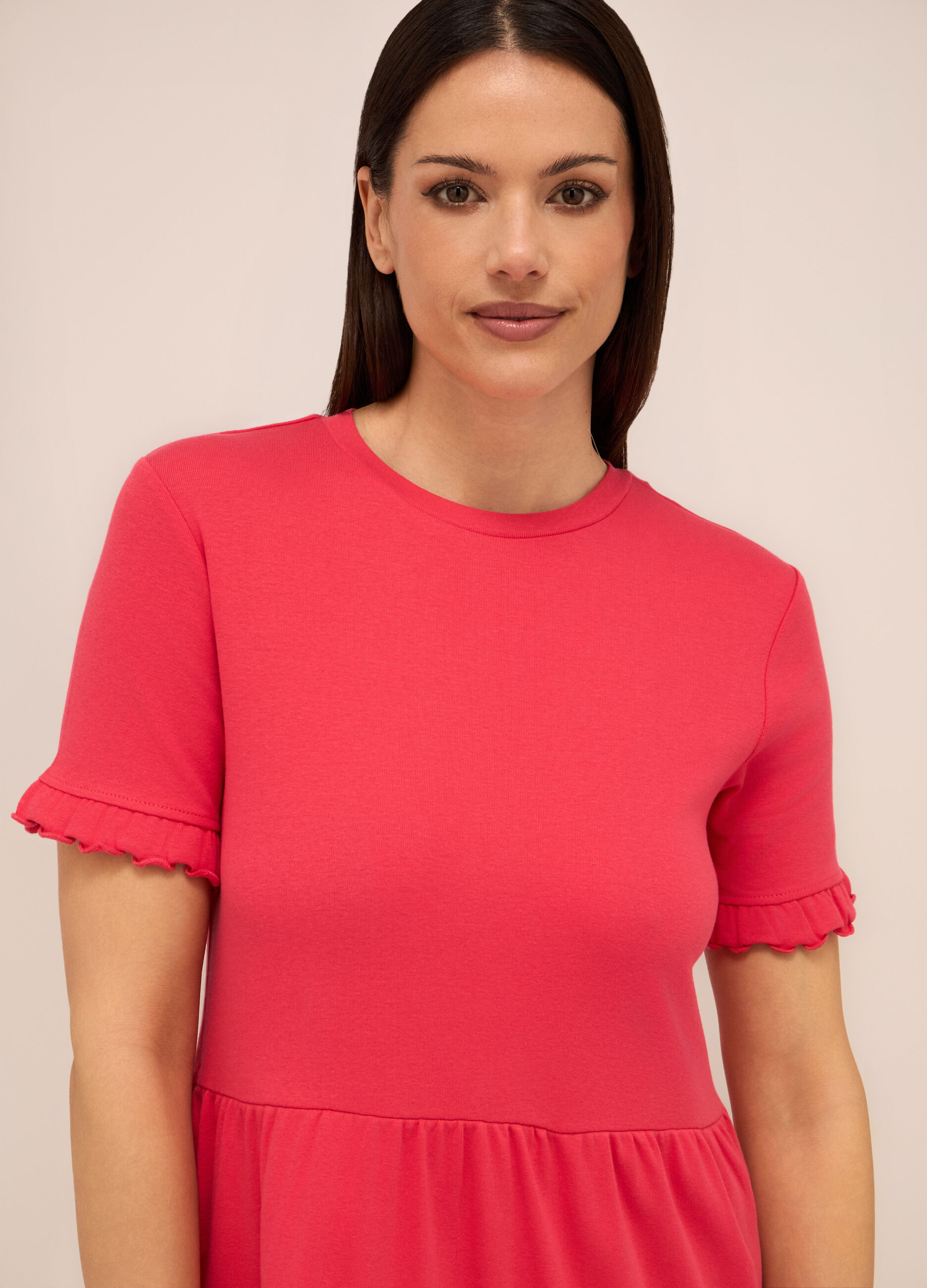Abito in jersey di cotone stretch donna_2