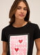 T-shirt in jersey di puro cotone donna_2