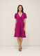 Abito corto in cotone stretch piqu&eacute; donna_0