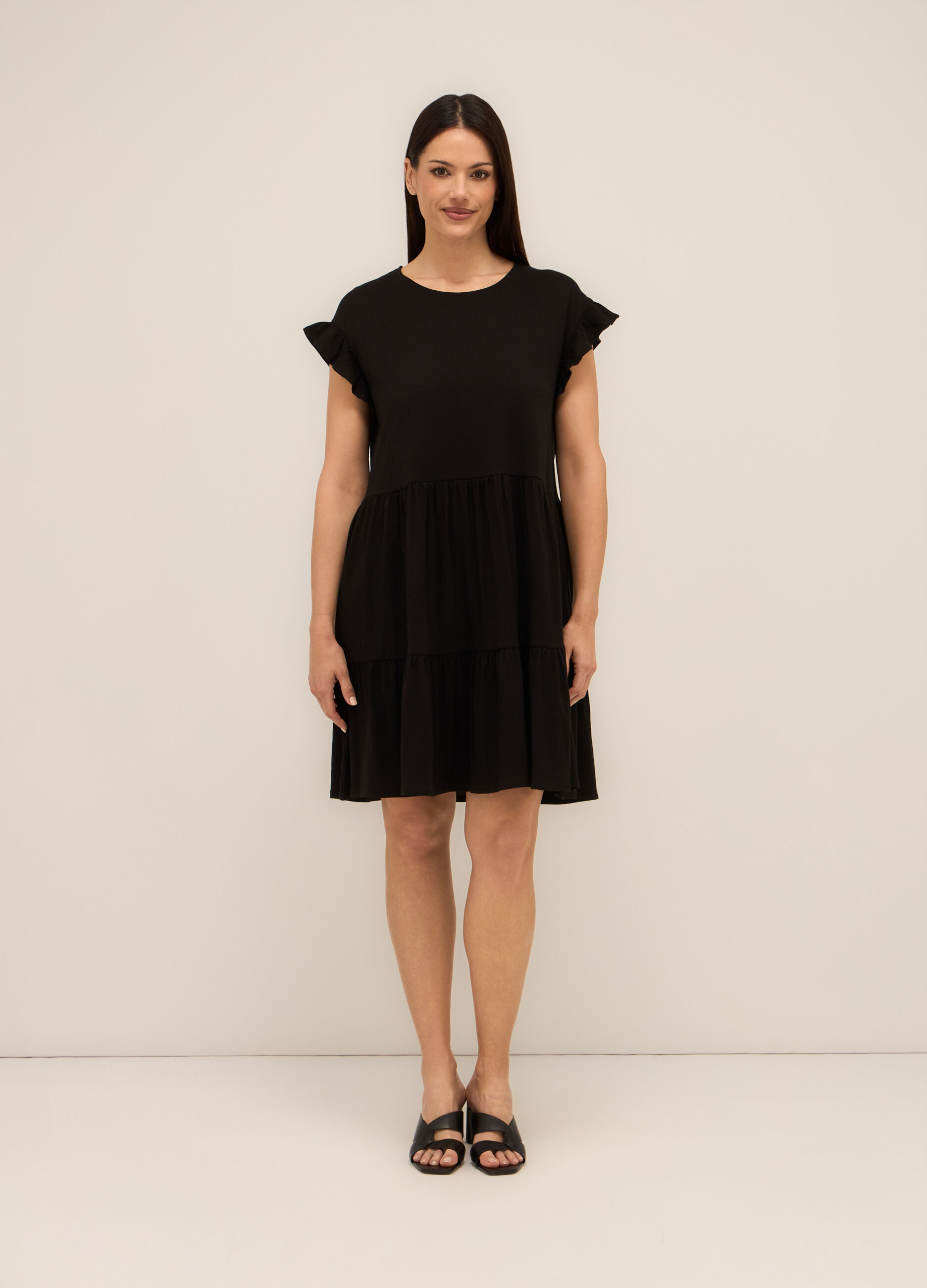 Abito in jersey di puro cotone donna_0