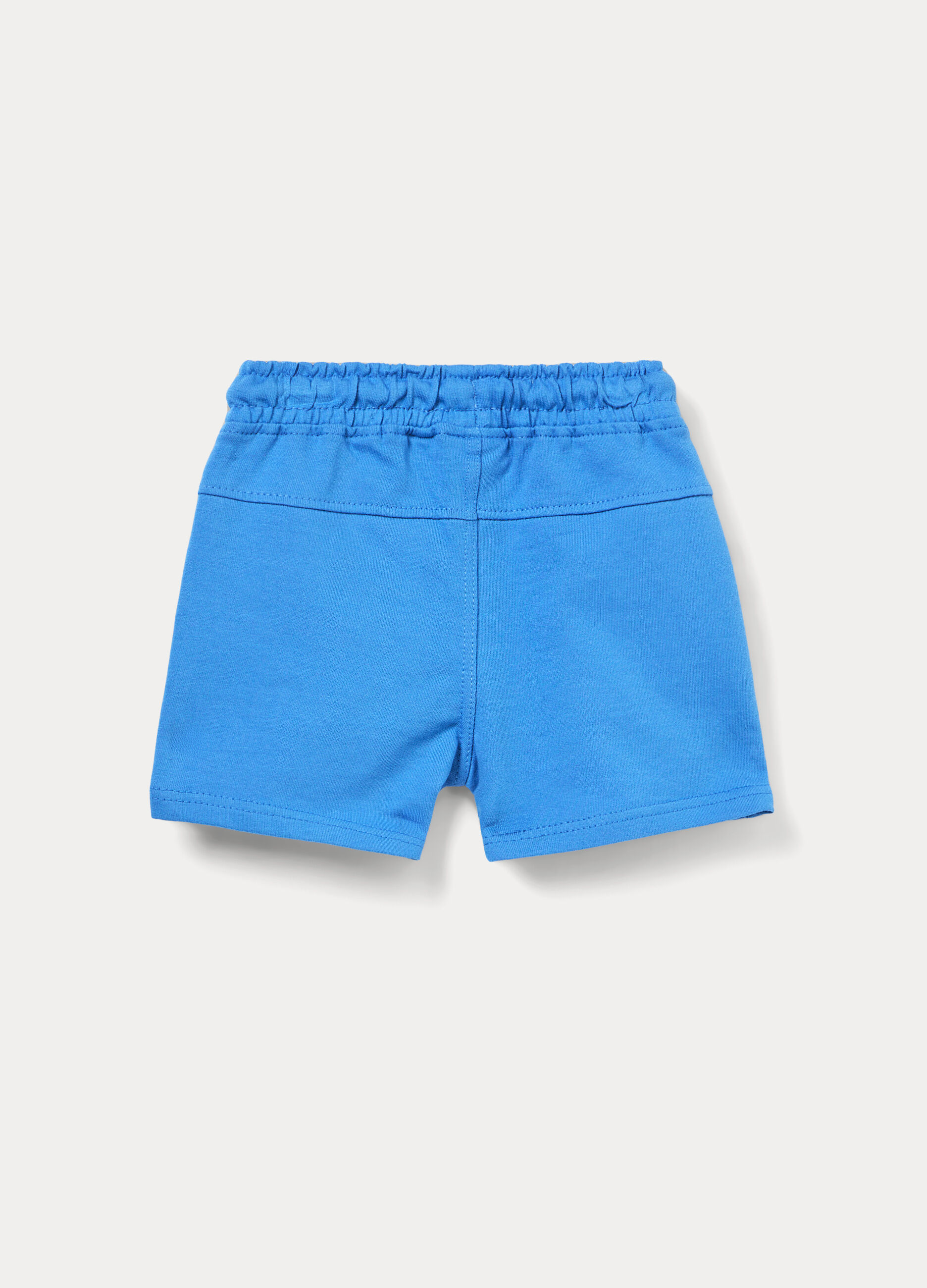 Shorts in denim misto cotone _1