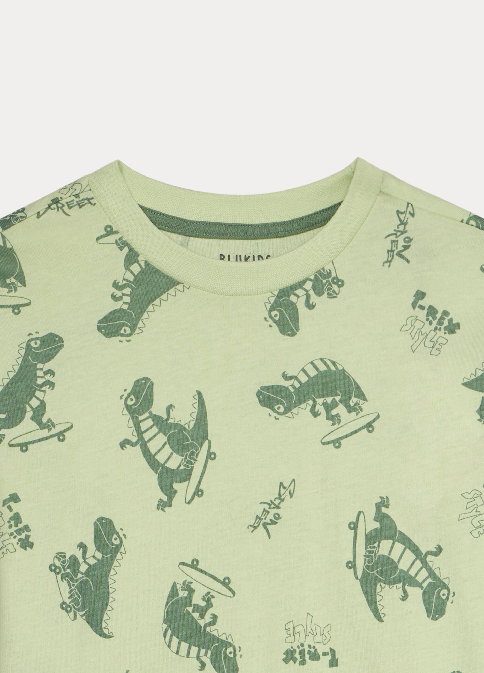 Set pigiama lungo in jersey di puro cotone bambino_2