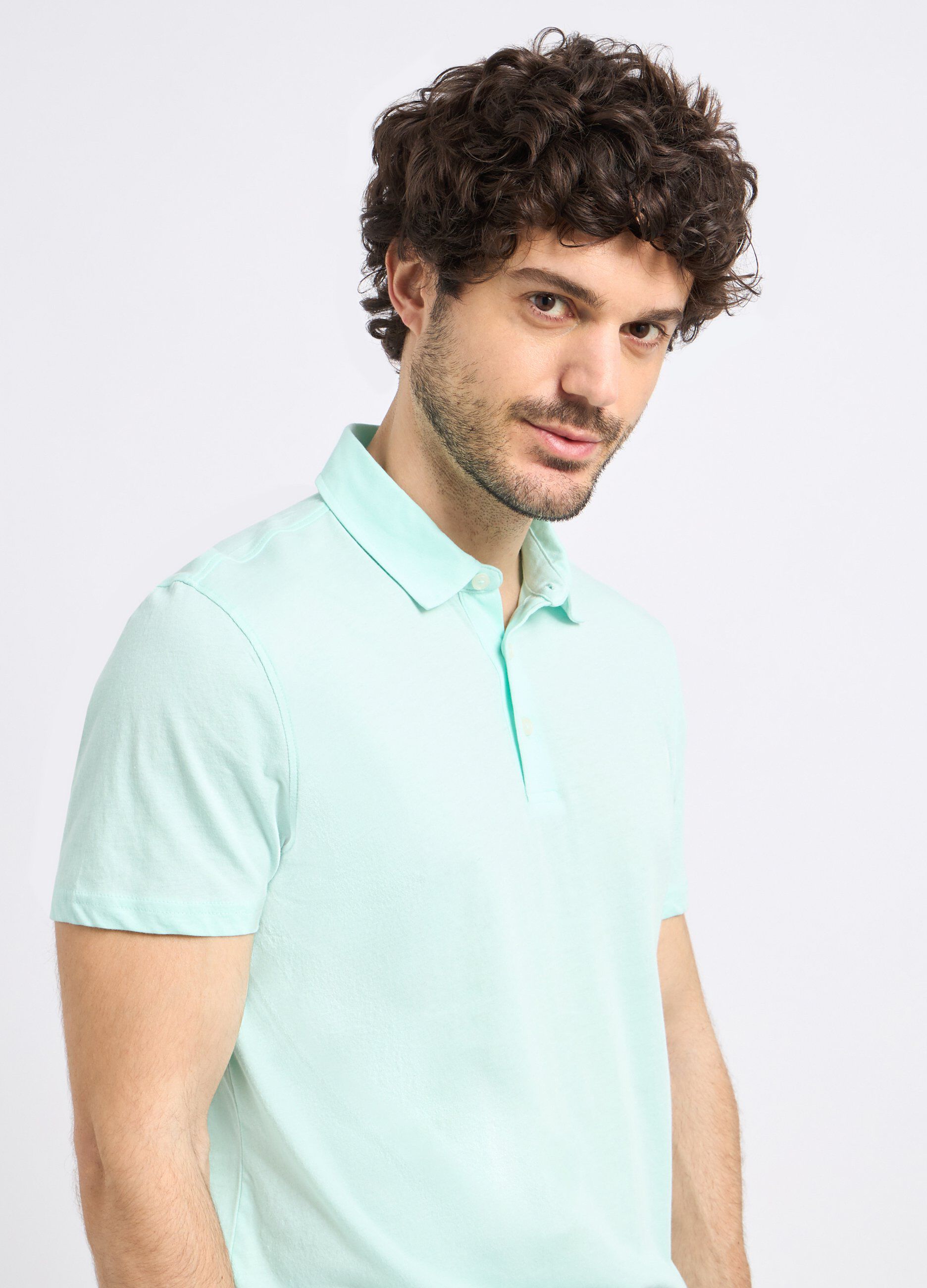 Polo in puro cotone uomo_2