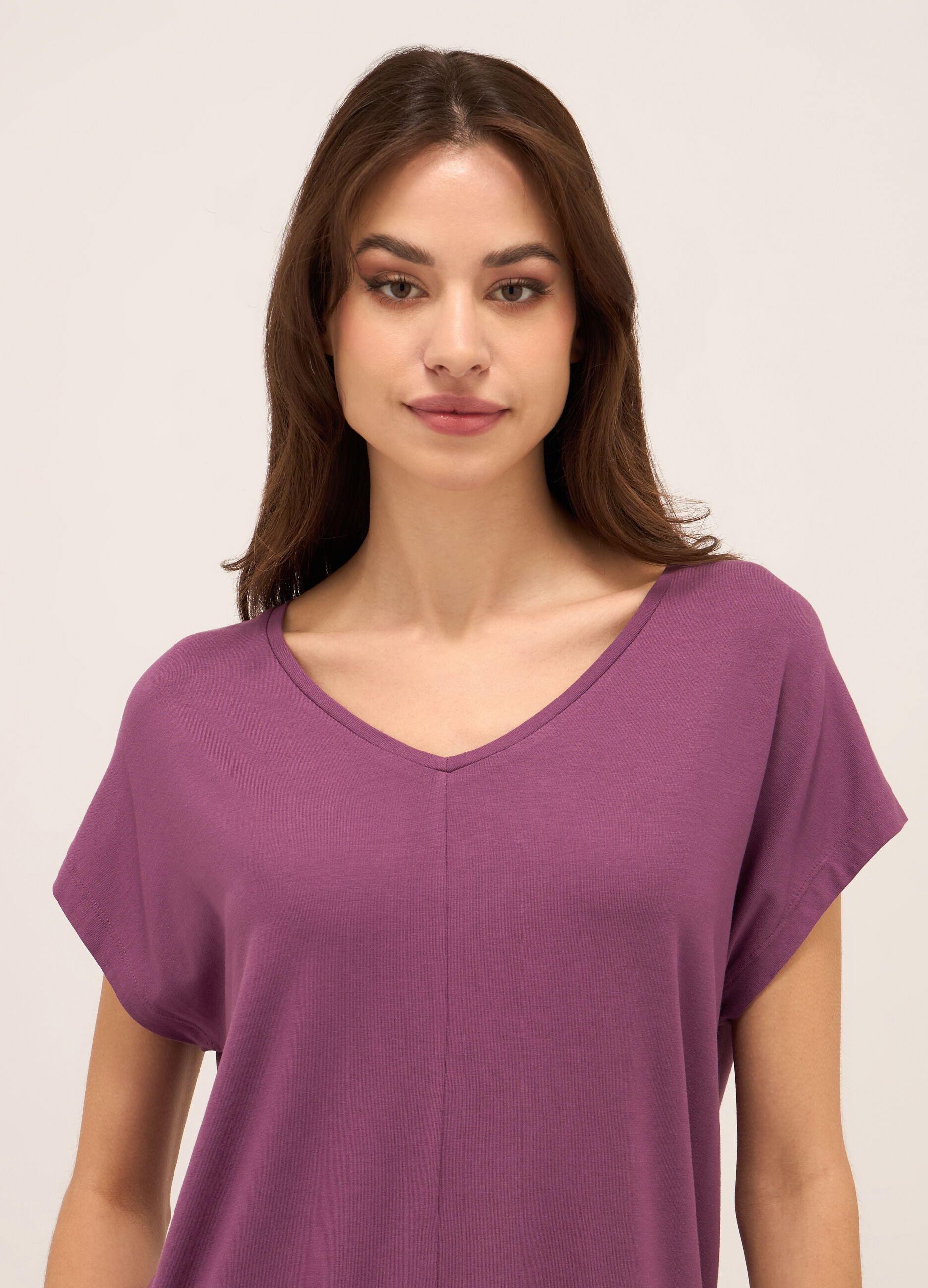 Top pigiama in modal stretch donna_2