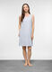 Camicia da notte corta in jersey di puro cotone donna_0