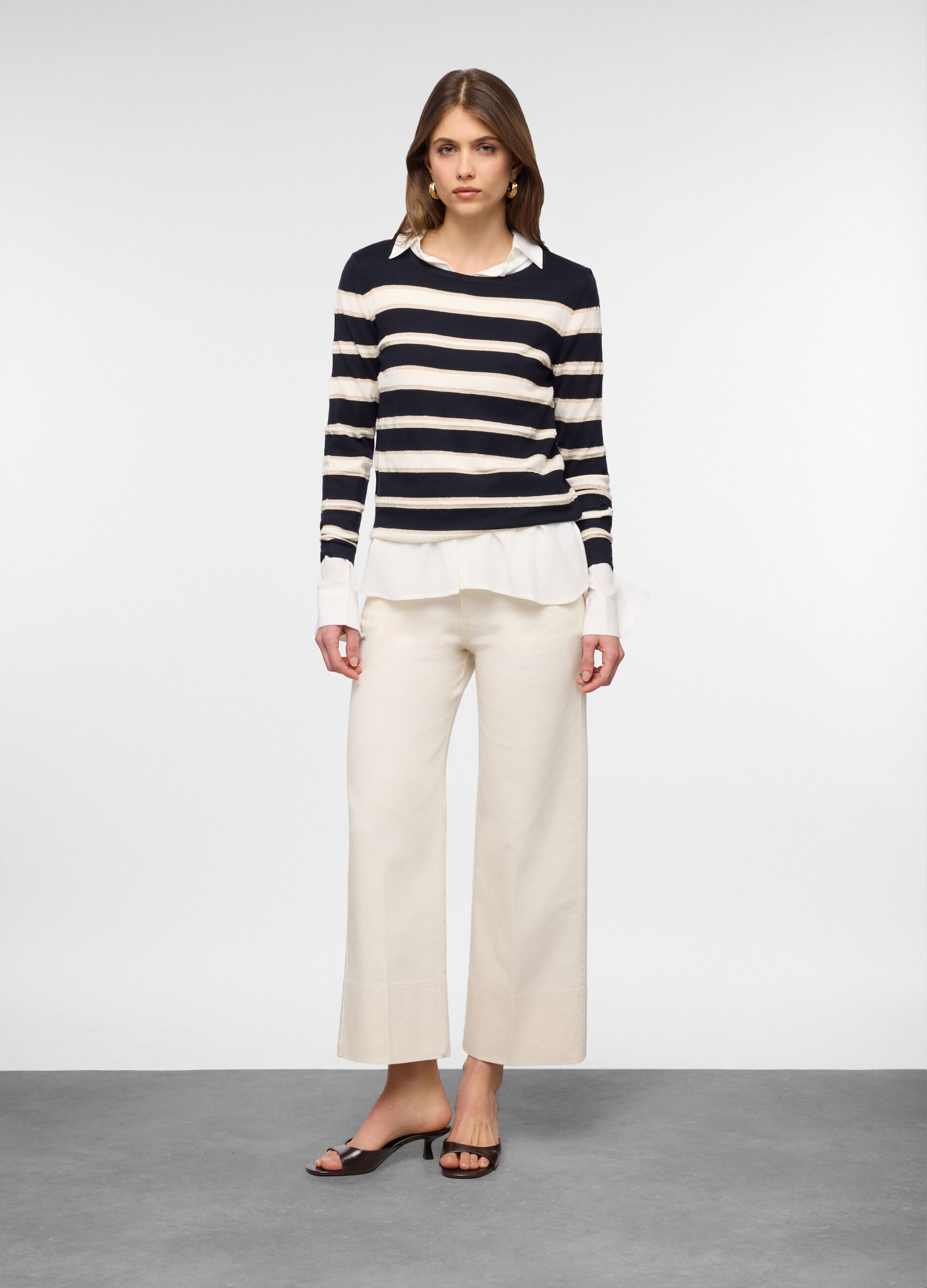 Maglia girocollo operata donna_0