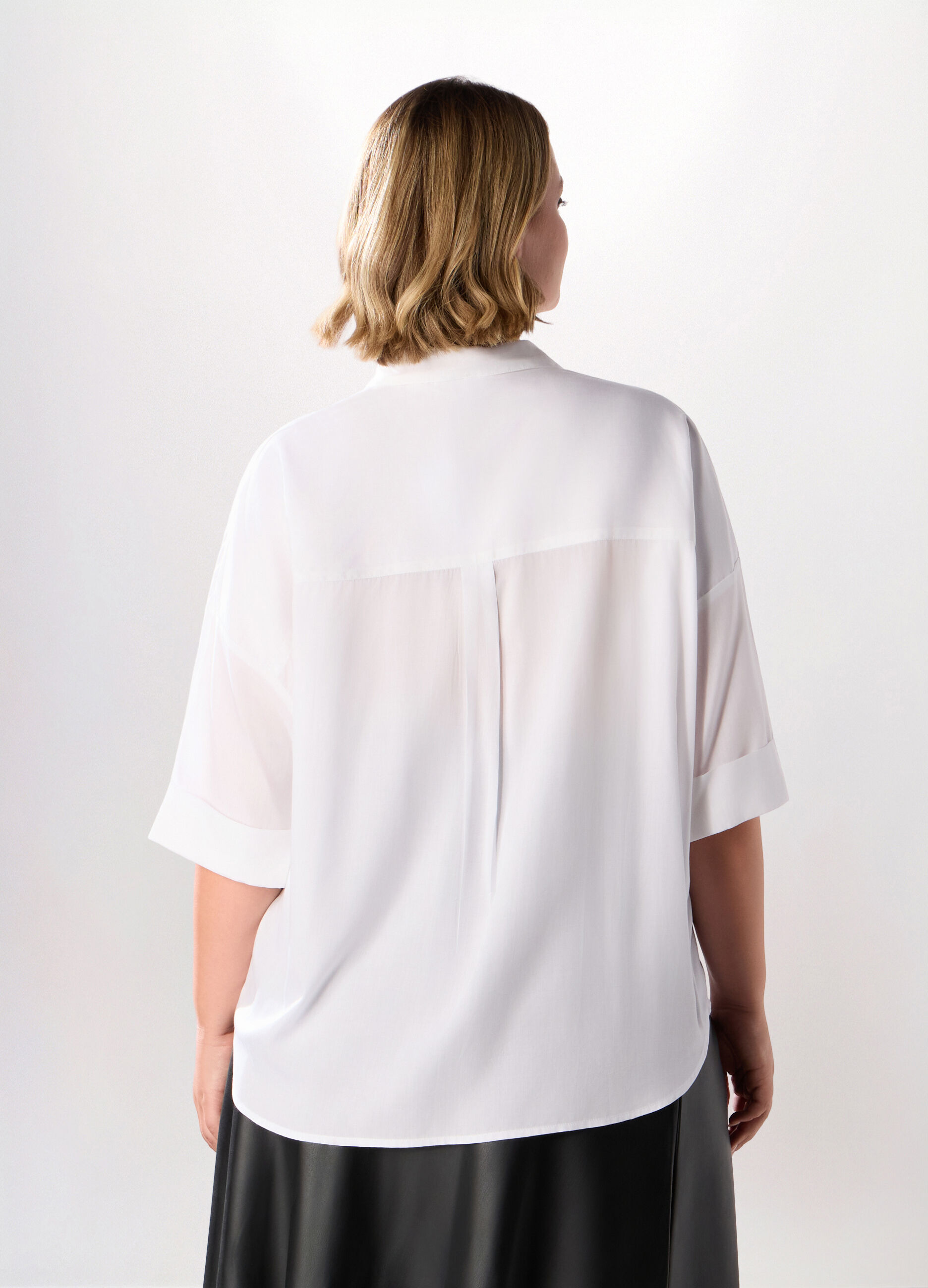 Blusa in pura viscosa donna curvy_1