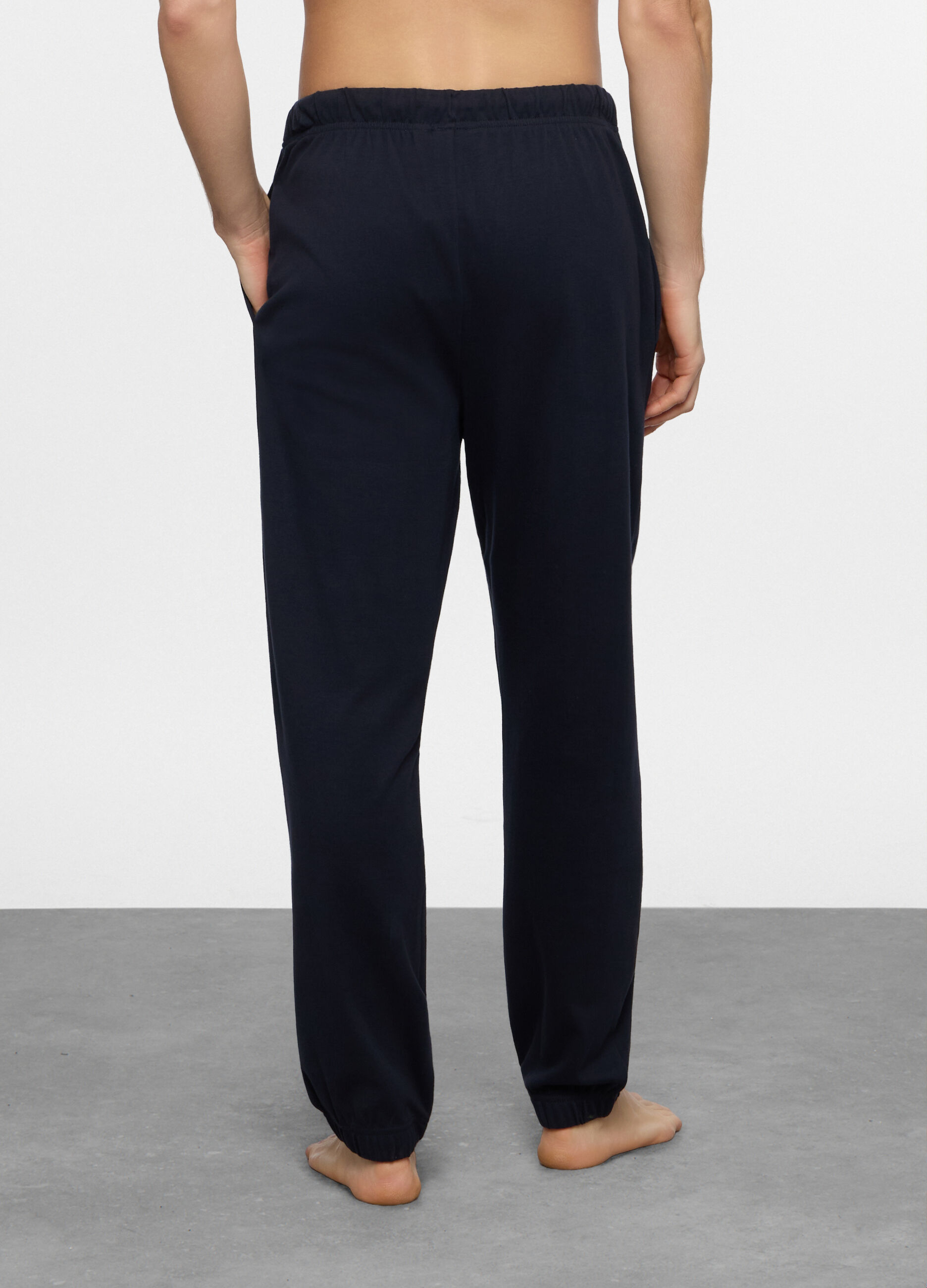 Pantalone del pigiama in cotone uomo_1