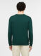 Maglione girocollo maglia rasata in cotone uomo_1