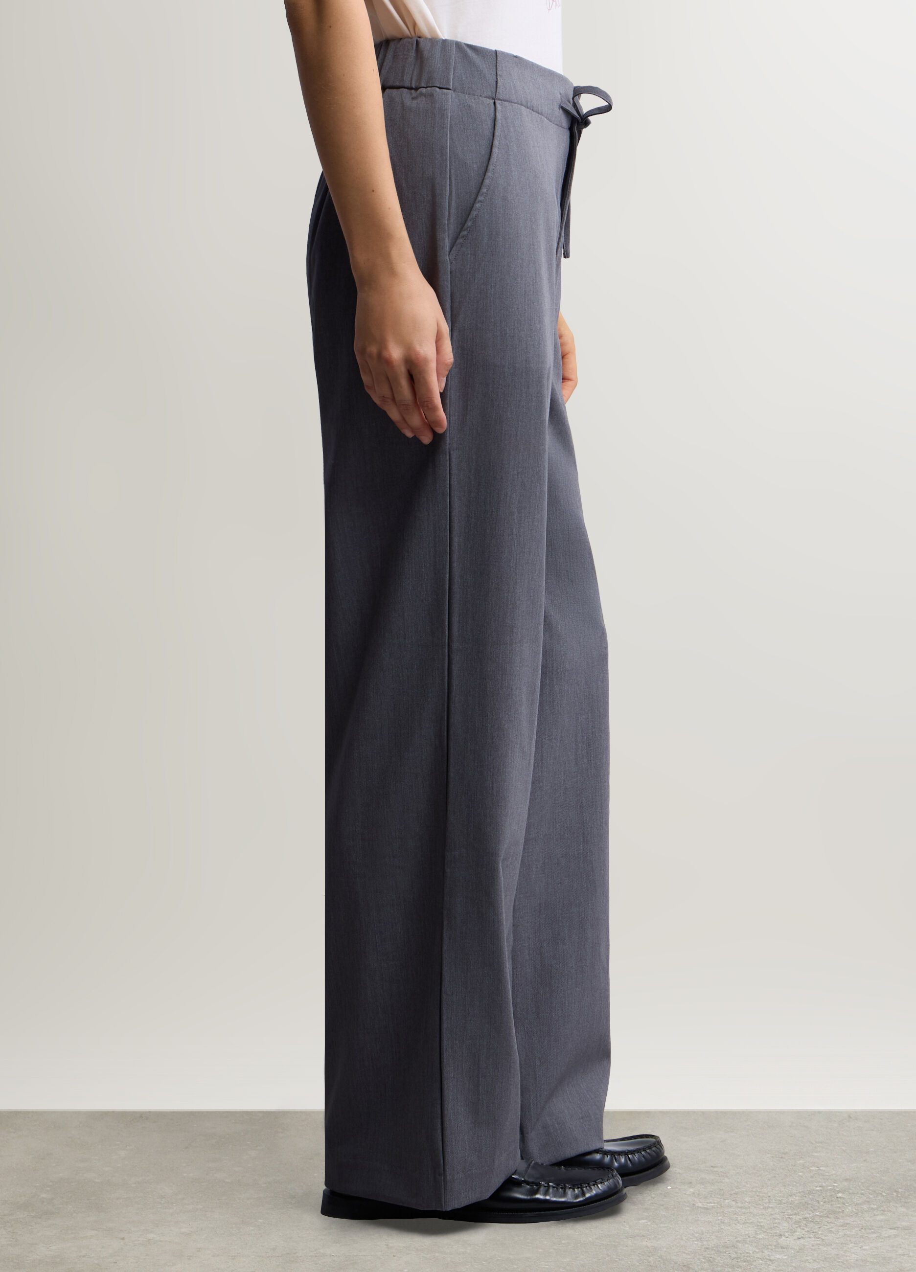 Jogger Fit Regular misto viscosa stretch donna_1
