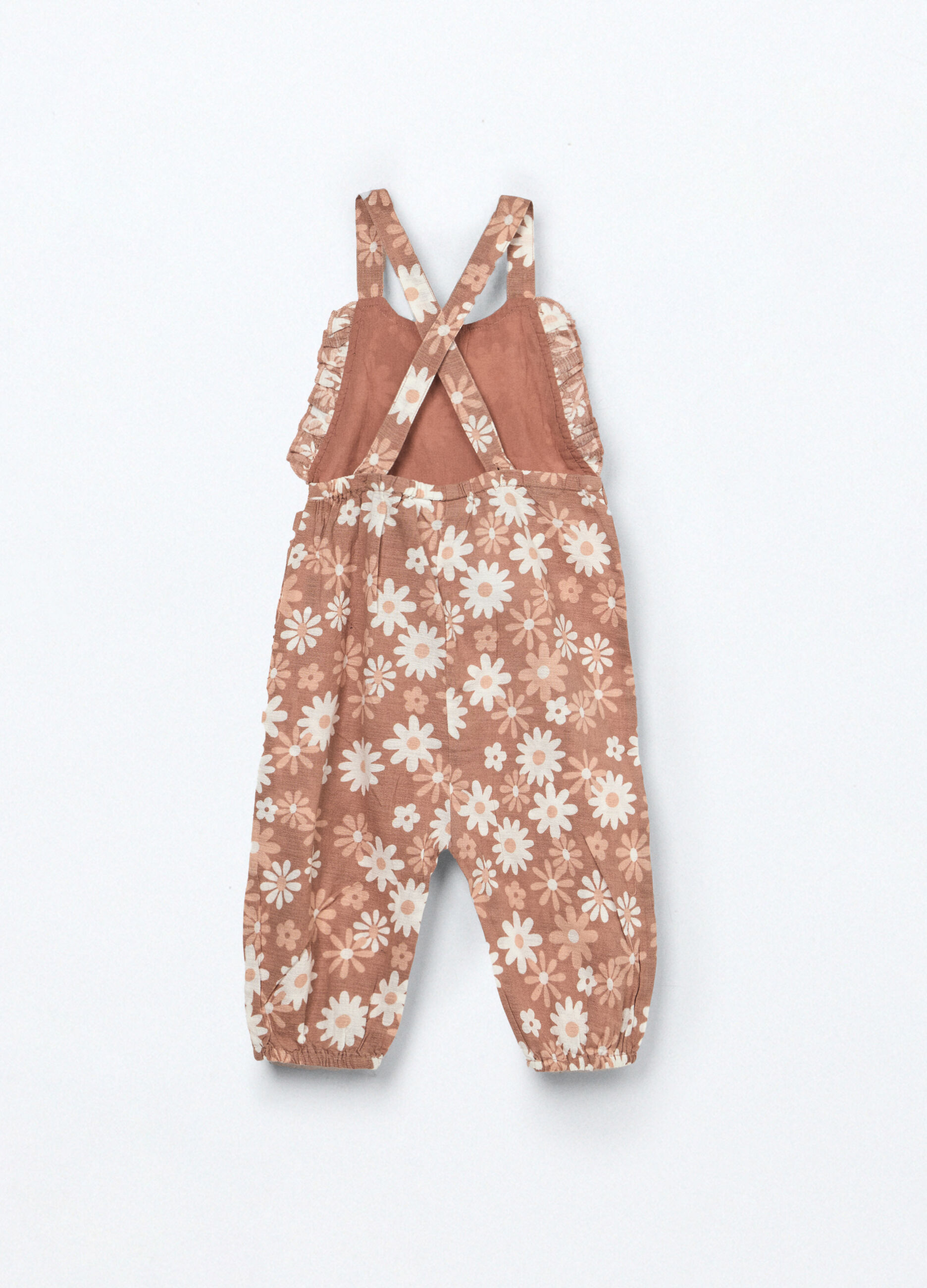 Salopette in puro cotone neonata_1