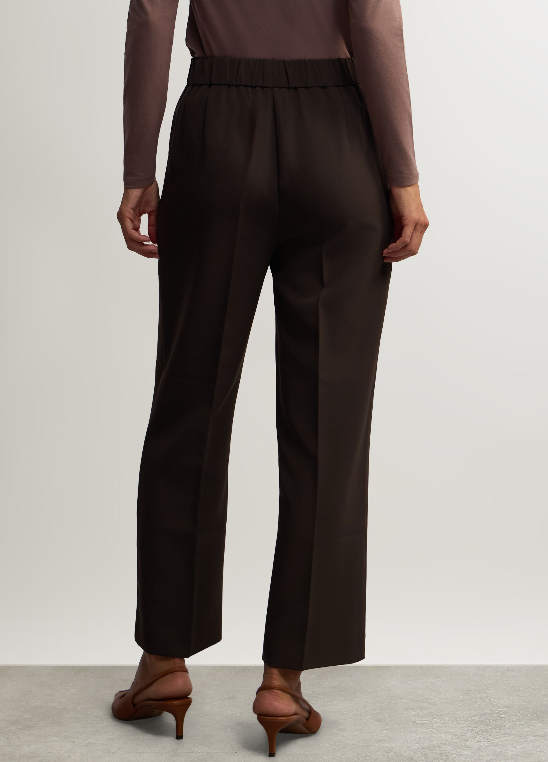 Pantaloni Comfort Fit stretch donna_2