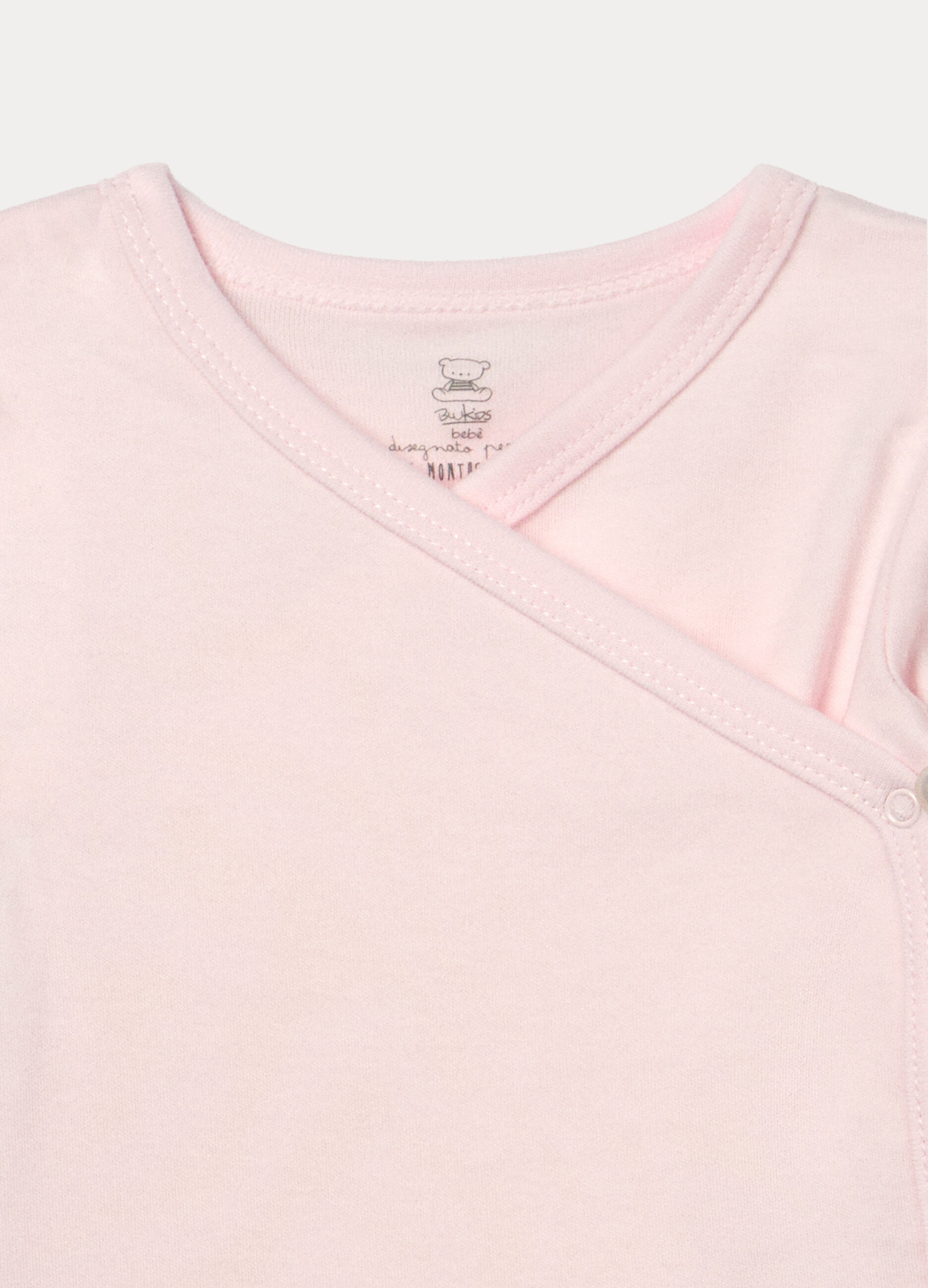 Pack 2 body in interlock di puro cotone neonata_2