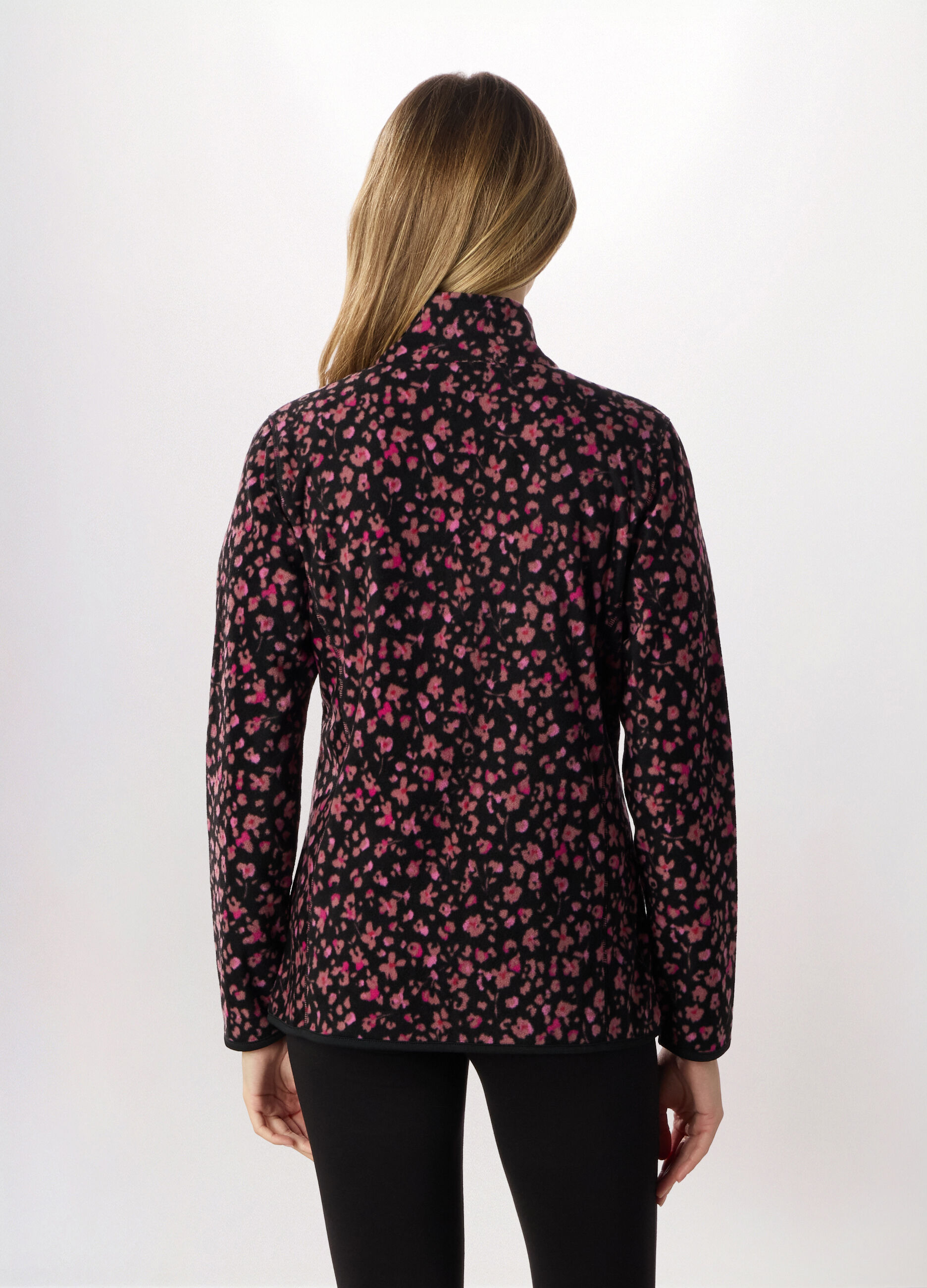 Felpa full zip in pile donna Holistic fitness_1
