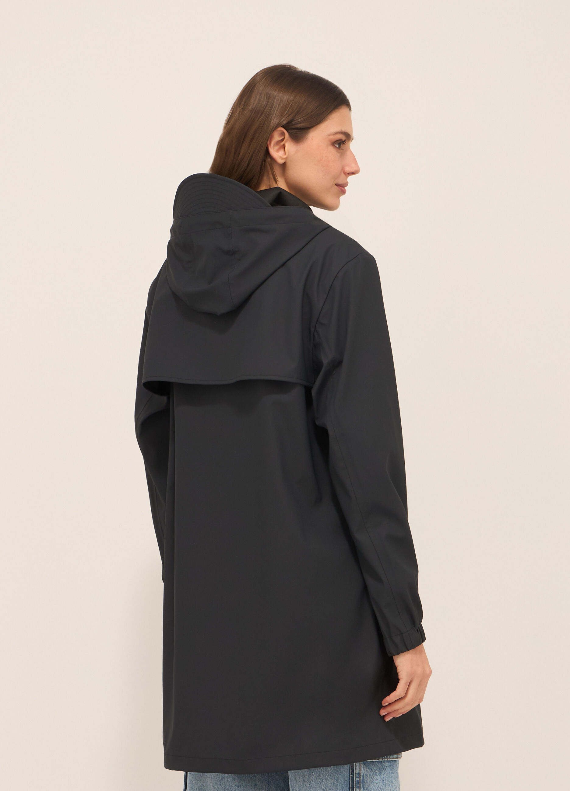 Parka antipioggia con cappuccio donna_1
