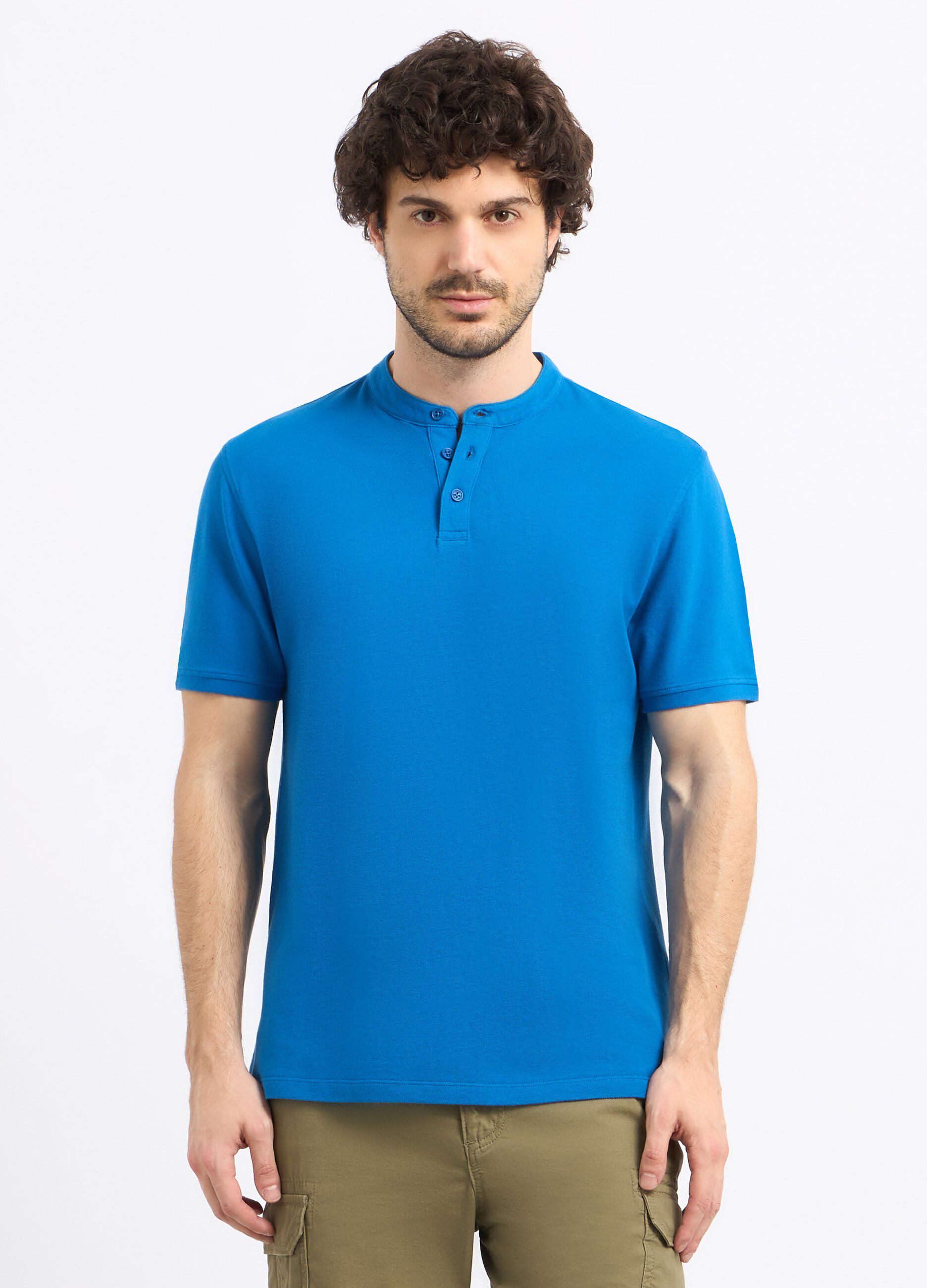 Polo in puro cotone uomo_0