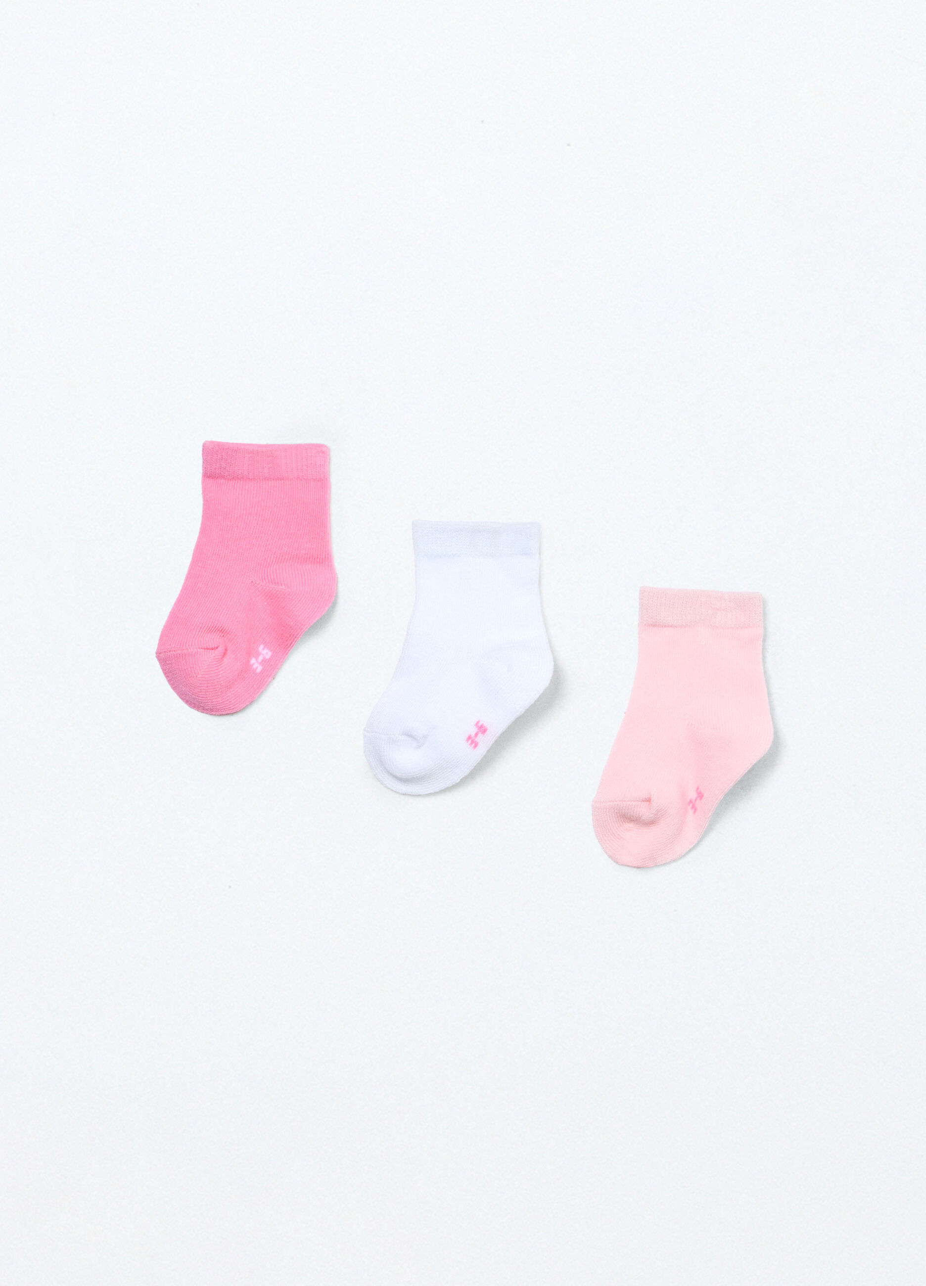 Pack 3 calze corte misto cotone neonata_1