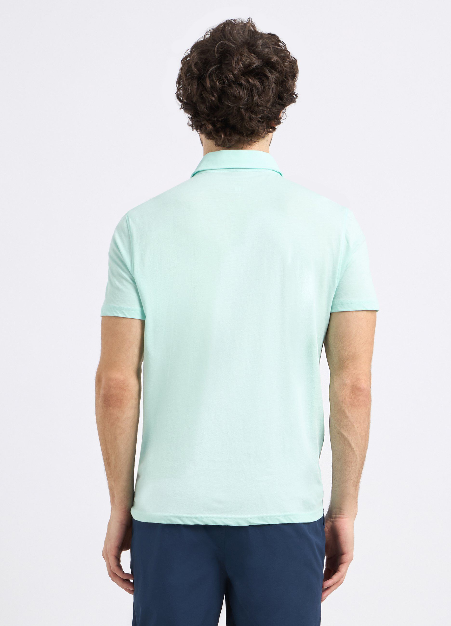 Polo in puro cotone uomo_1